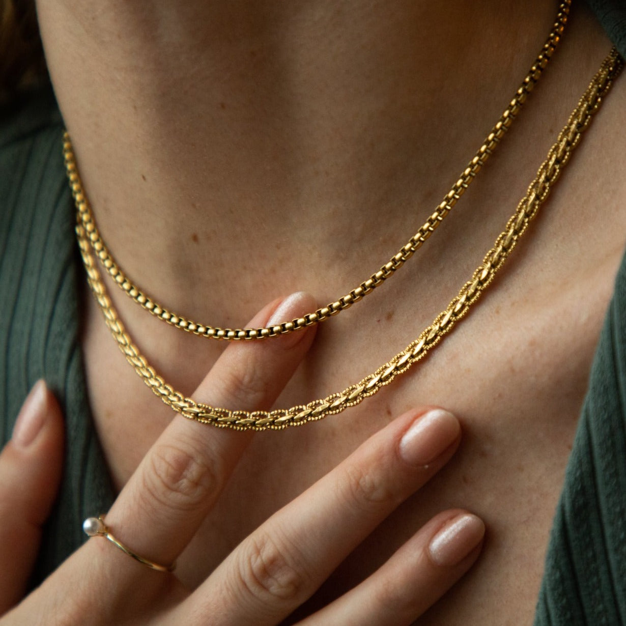 Hazel 18K Gold Necklace