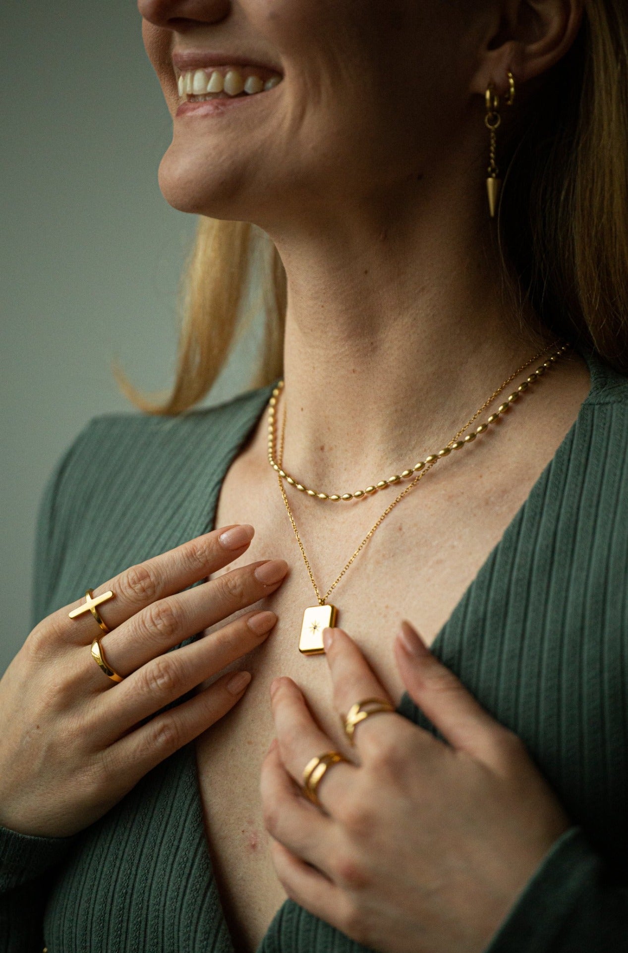 Angela 14K Gold Necklace