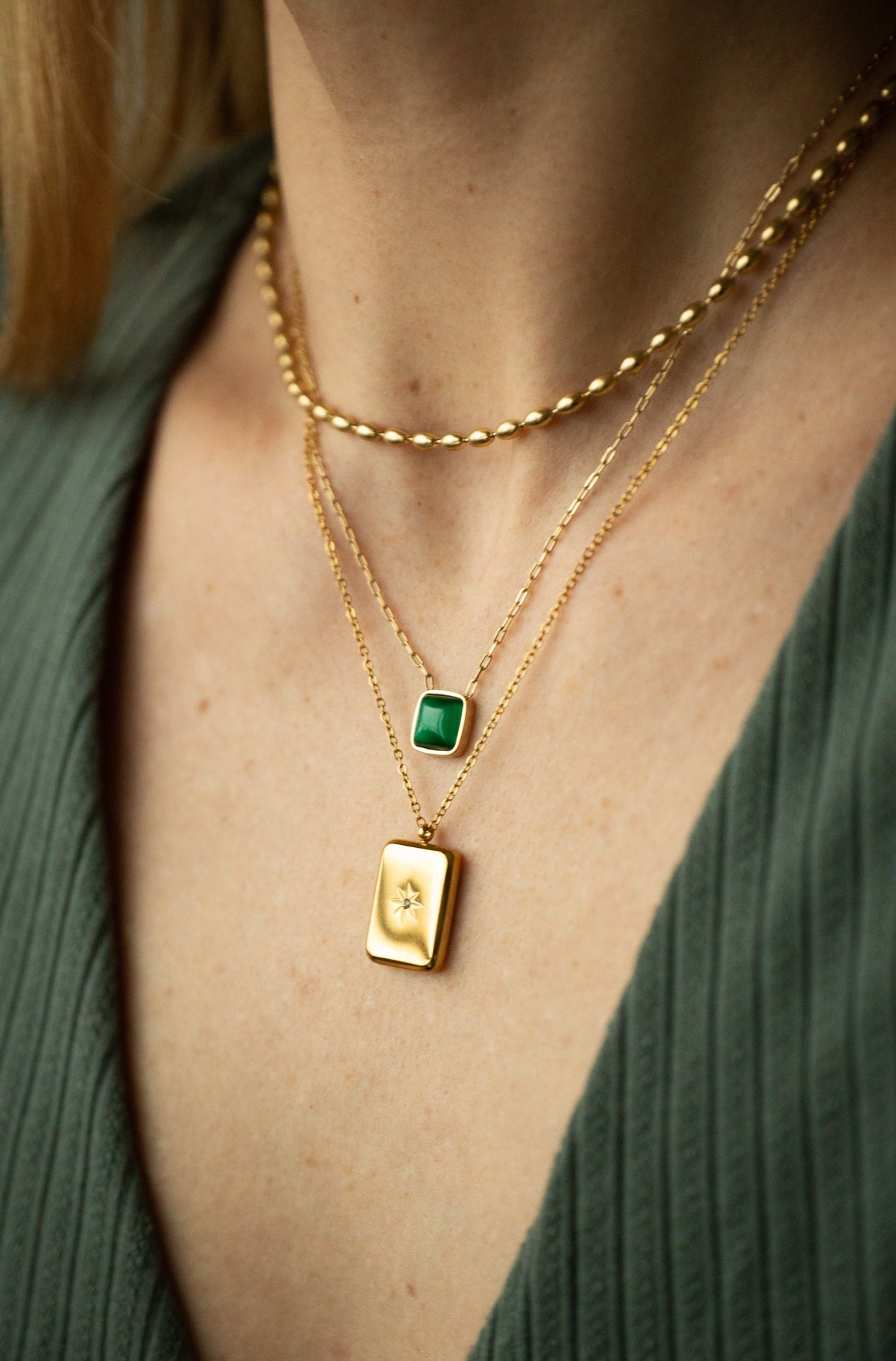 Angela 14K Gold Necklace
