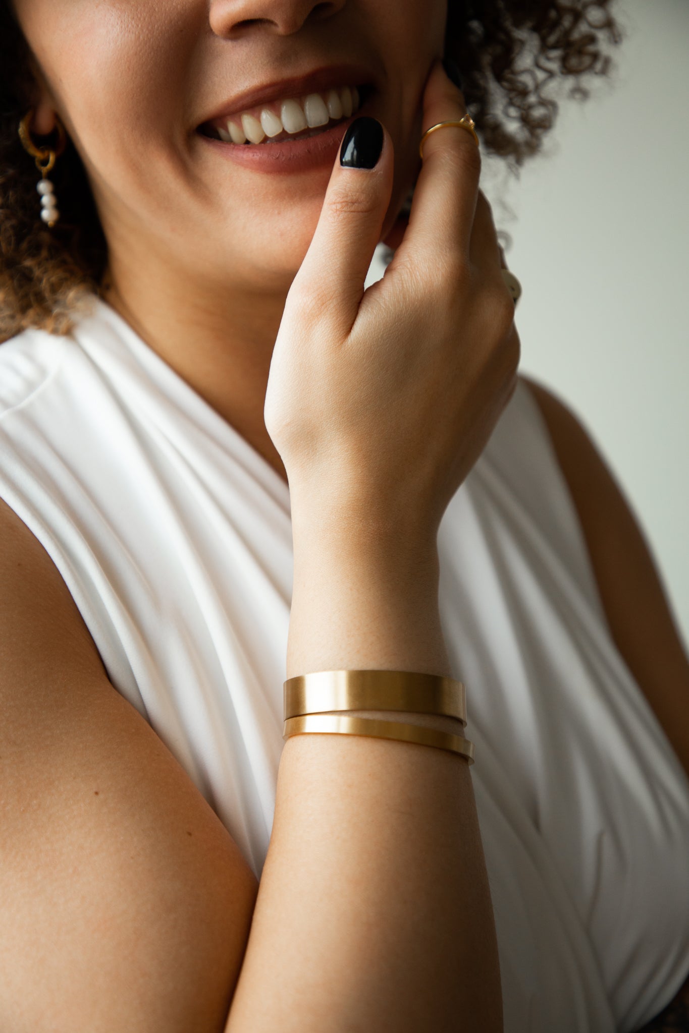 Corey Gold Cuff Handmade Bracelet