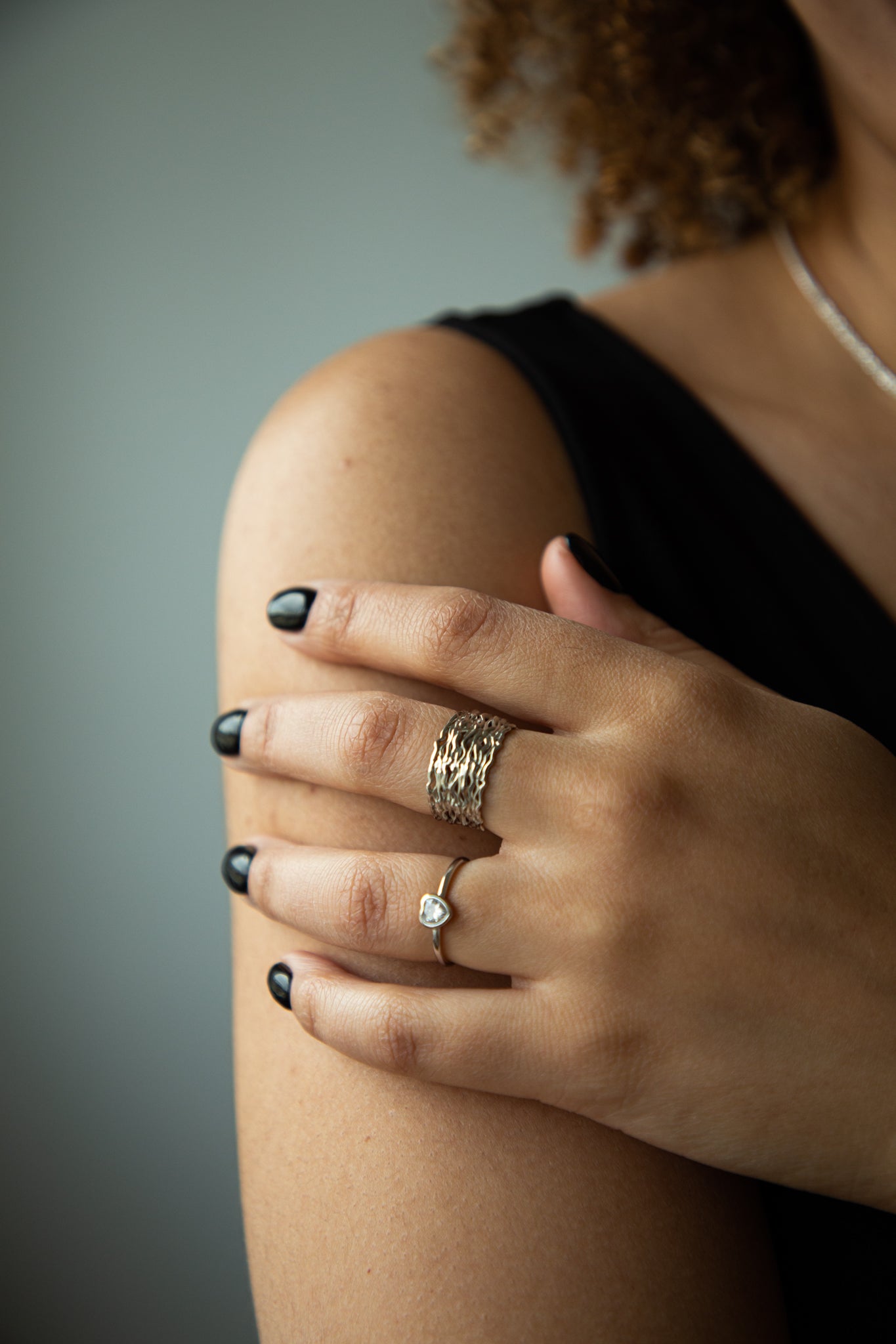 Seleste Silver Handmade Ring