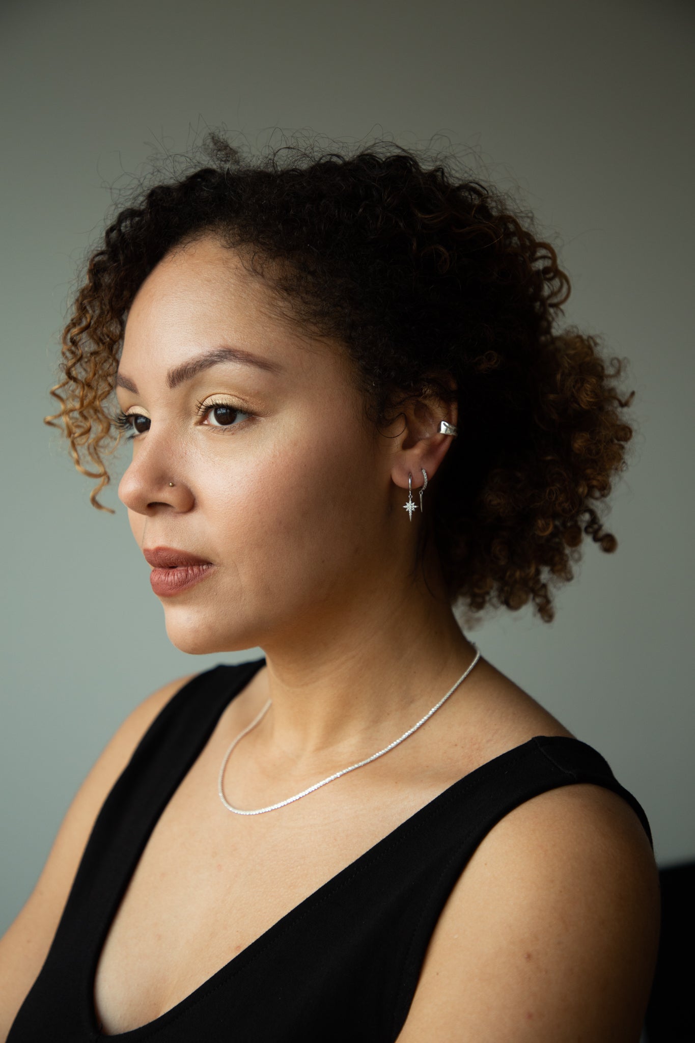 Ivy Silver Handmade Ear Cuff