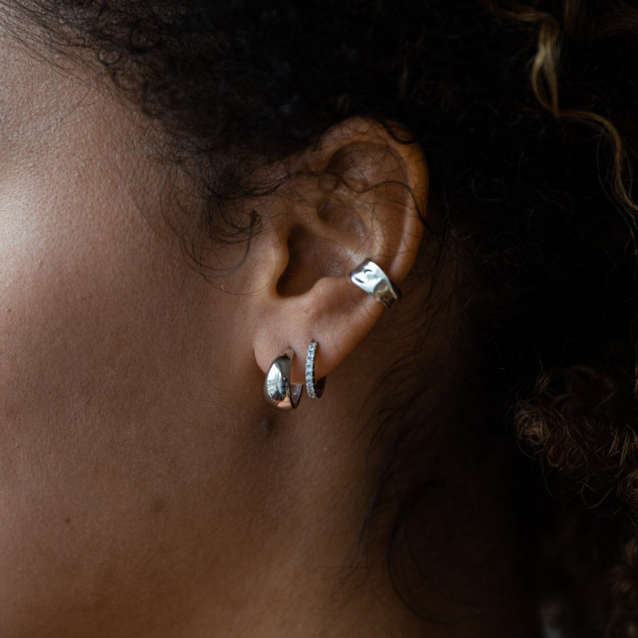Finley Silver Earrings