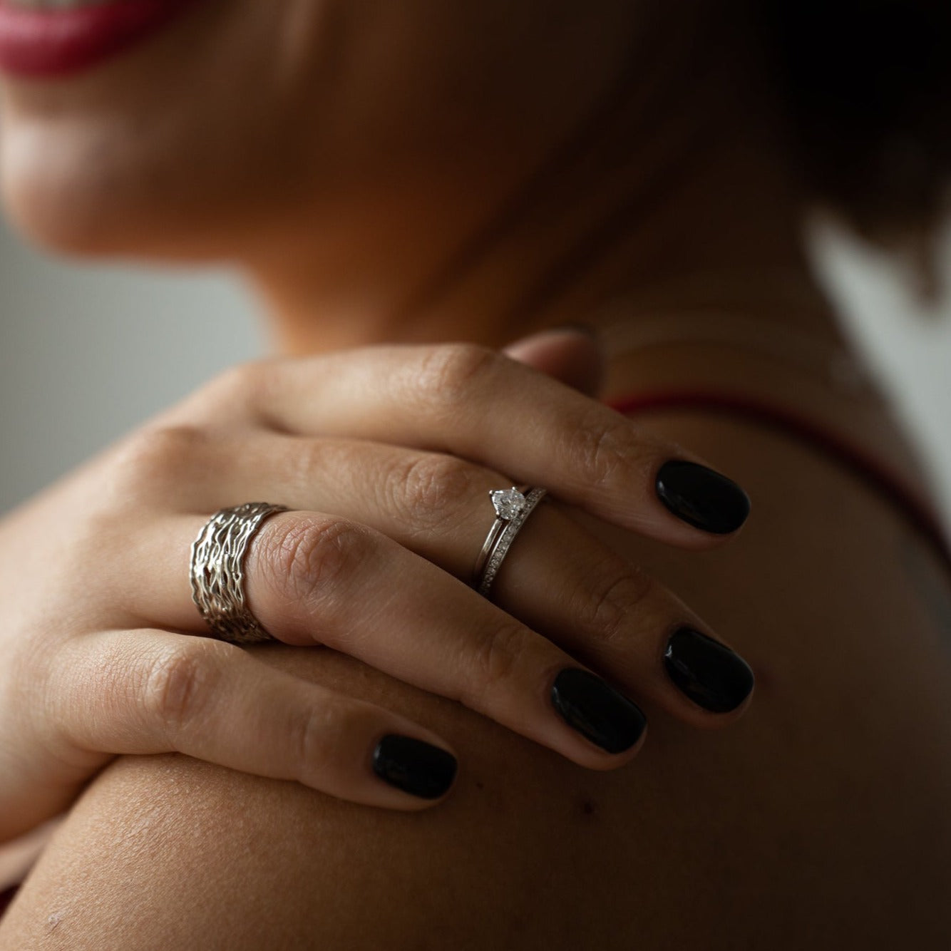 Isabelle Silver Ring