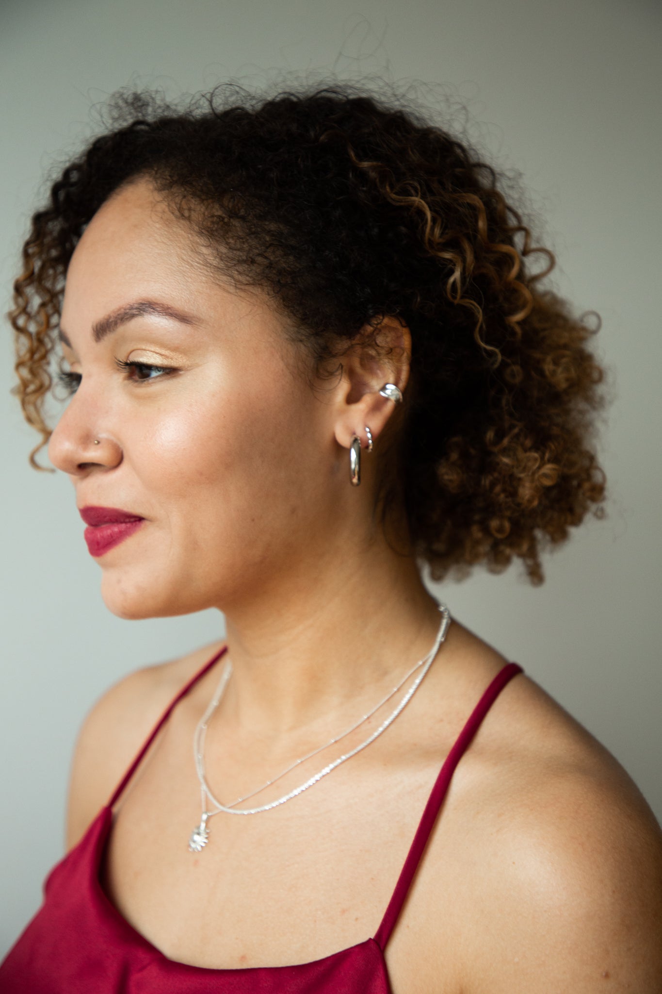 Ivy Silver Handmade Ear Cuff