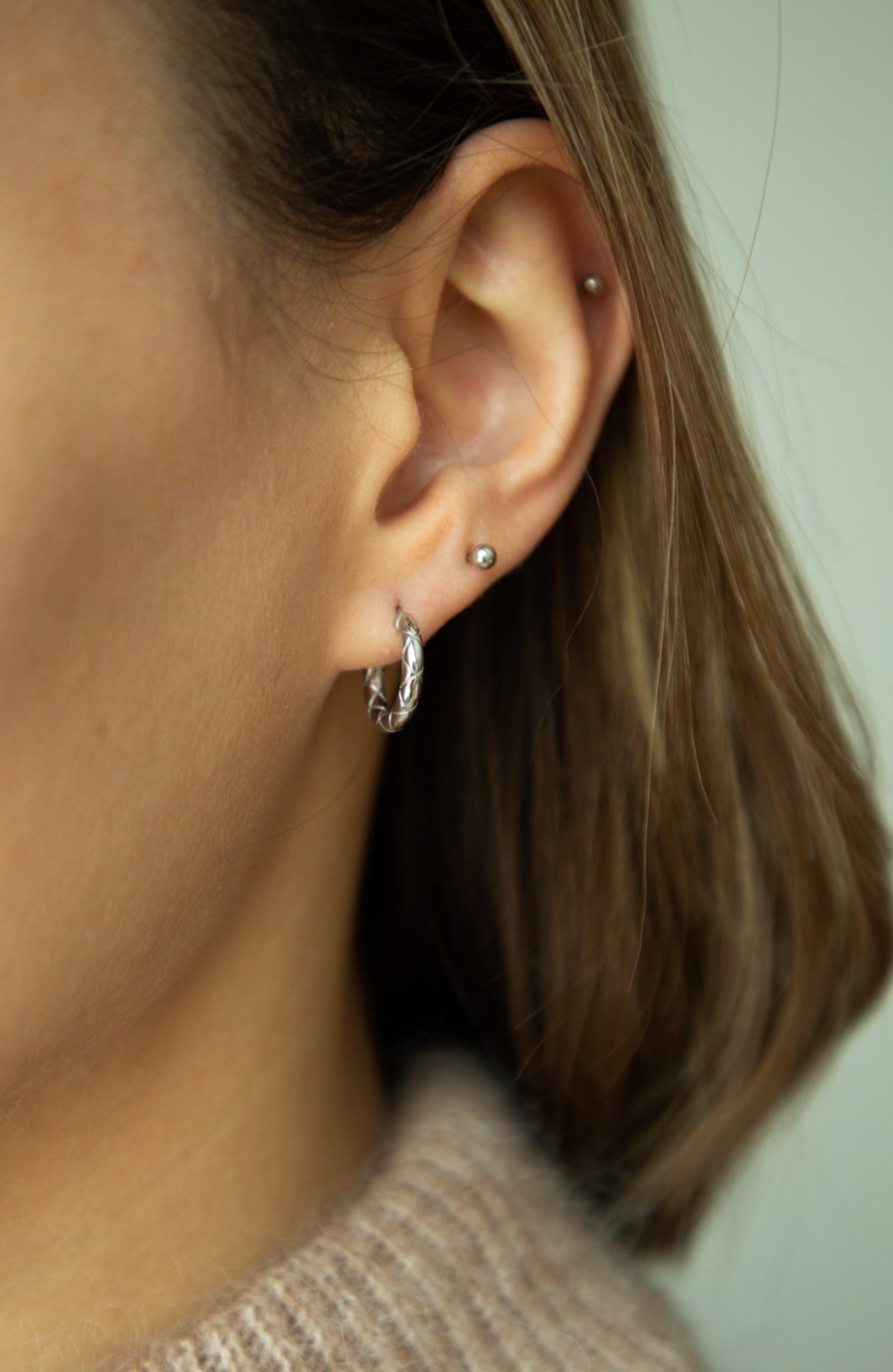 Noa Silver Earrings