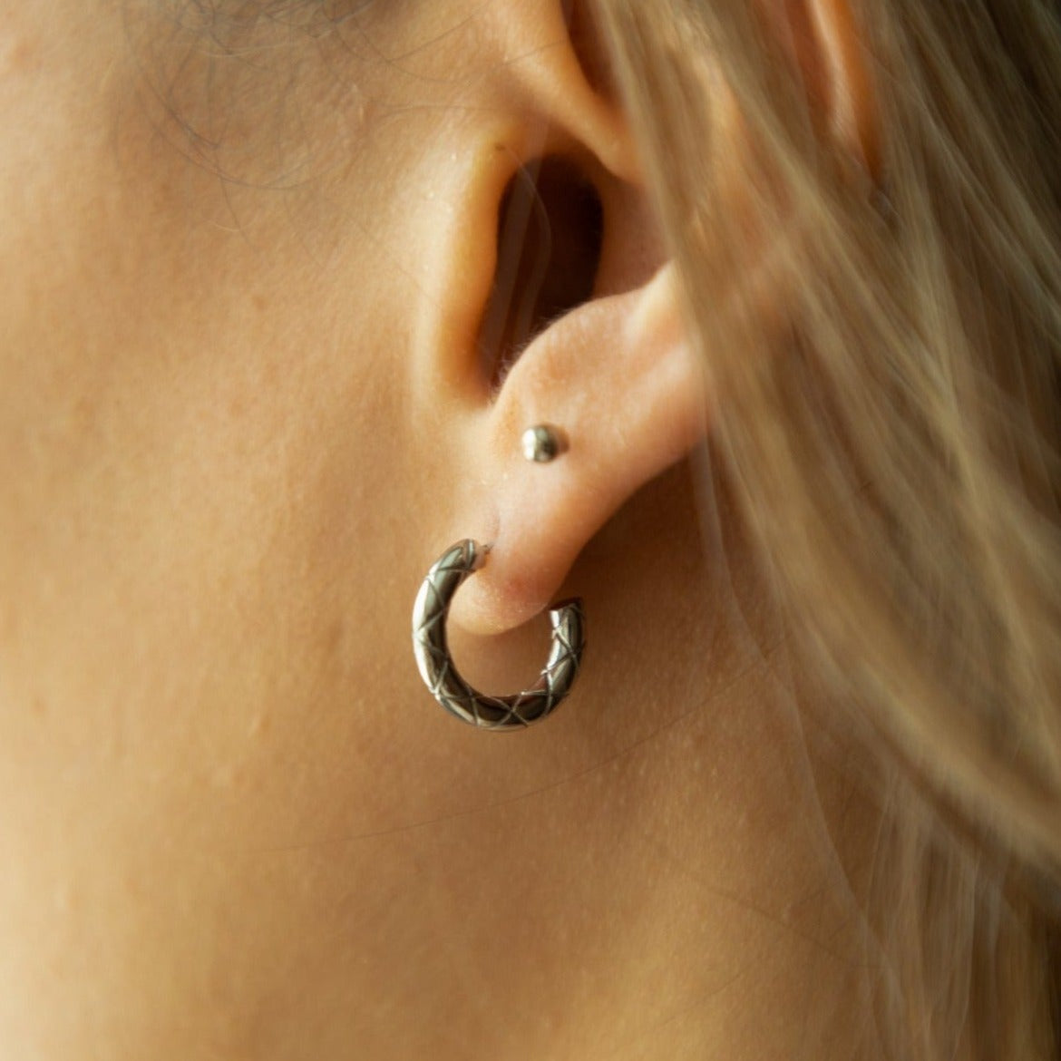 Noa Silver Earrings