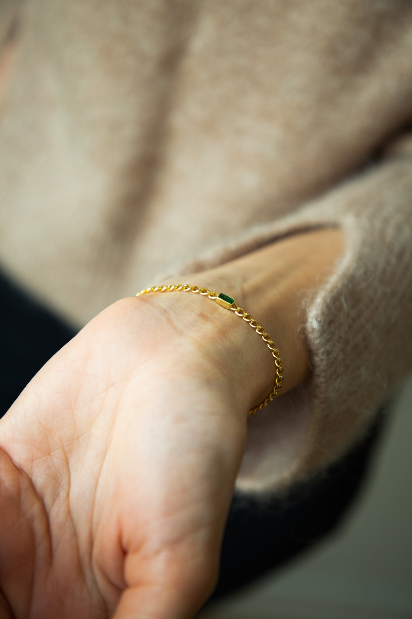 Emery Green Emerald Bracelet