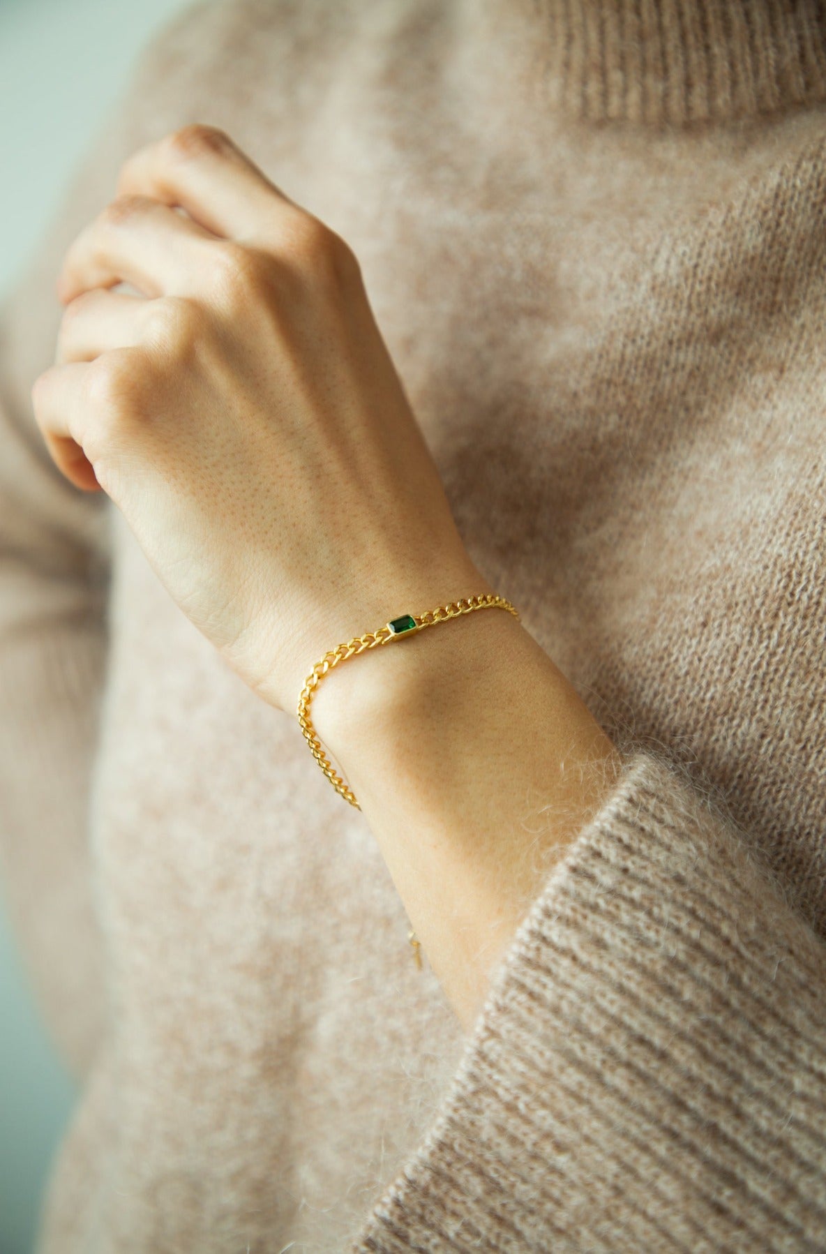 Emery Green Emerald Bracelet
