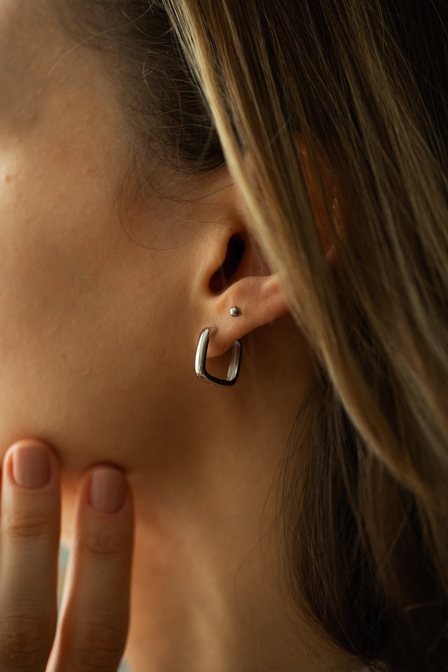 Bruno Silver Earrings