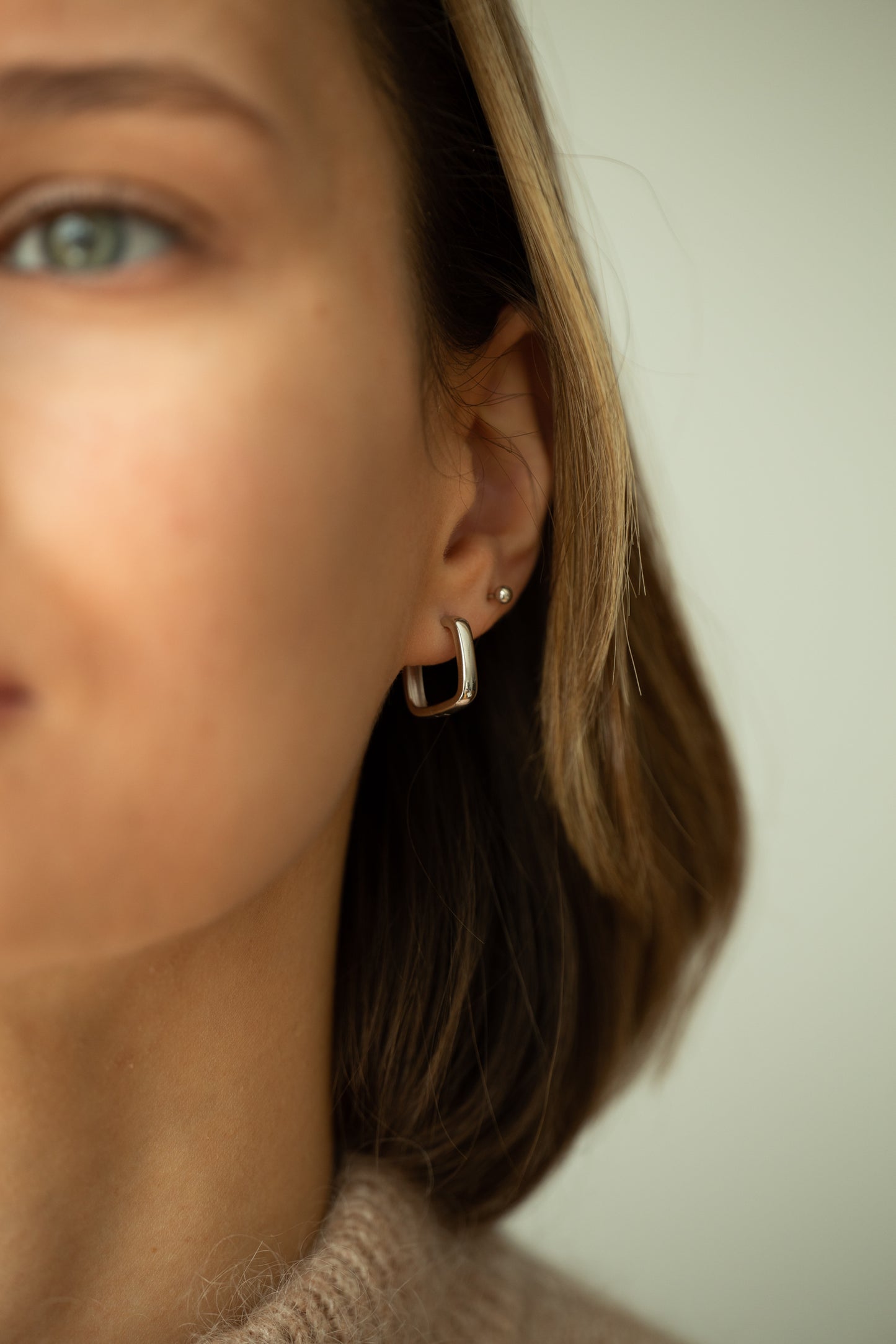 Bruno Silver Earrings