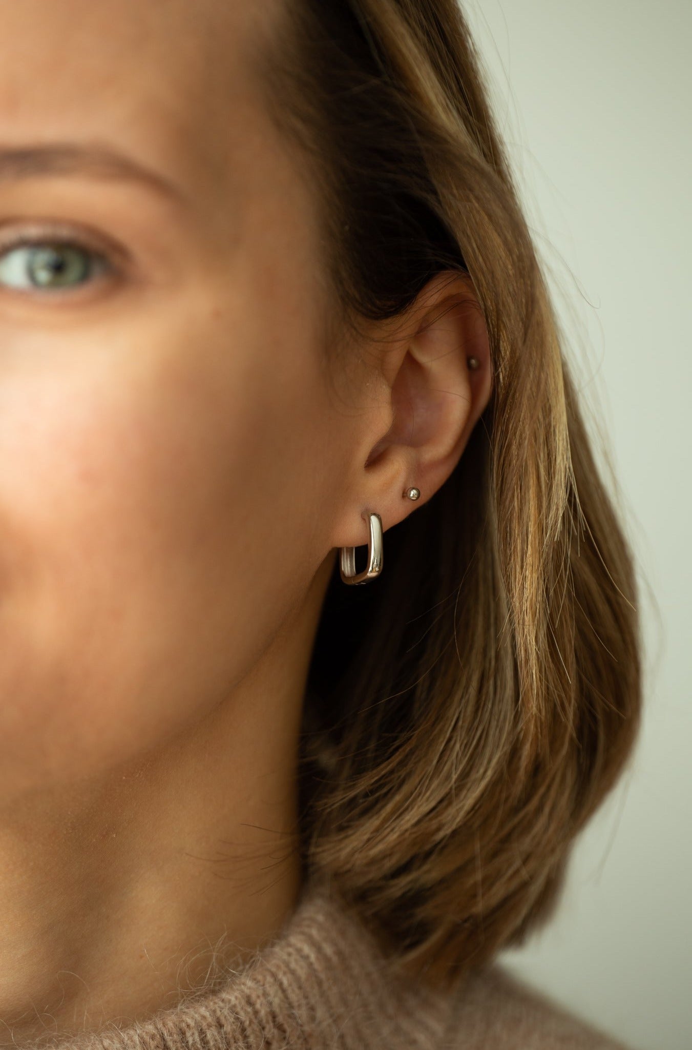Bruno Silver Earrings