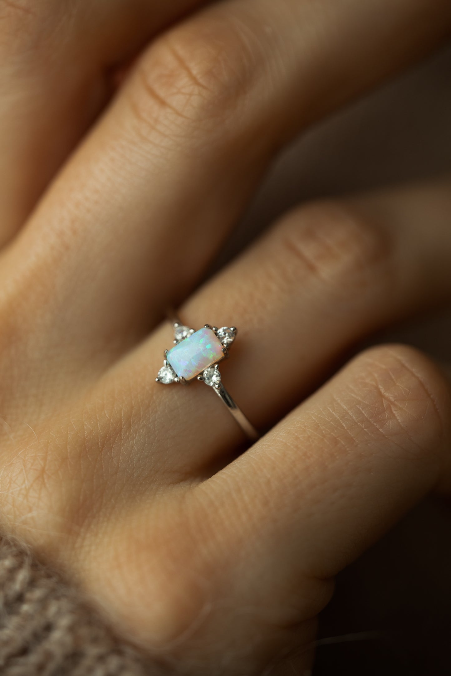 Zola Silver Opal Ring