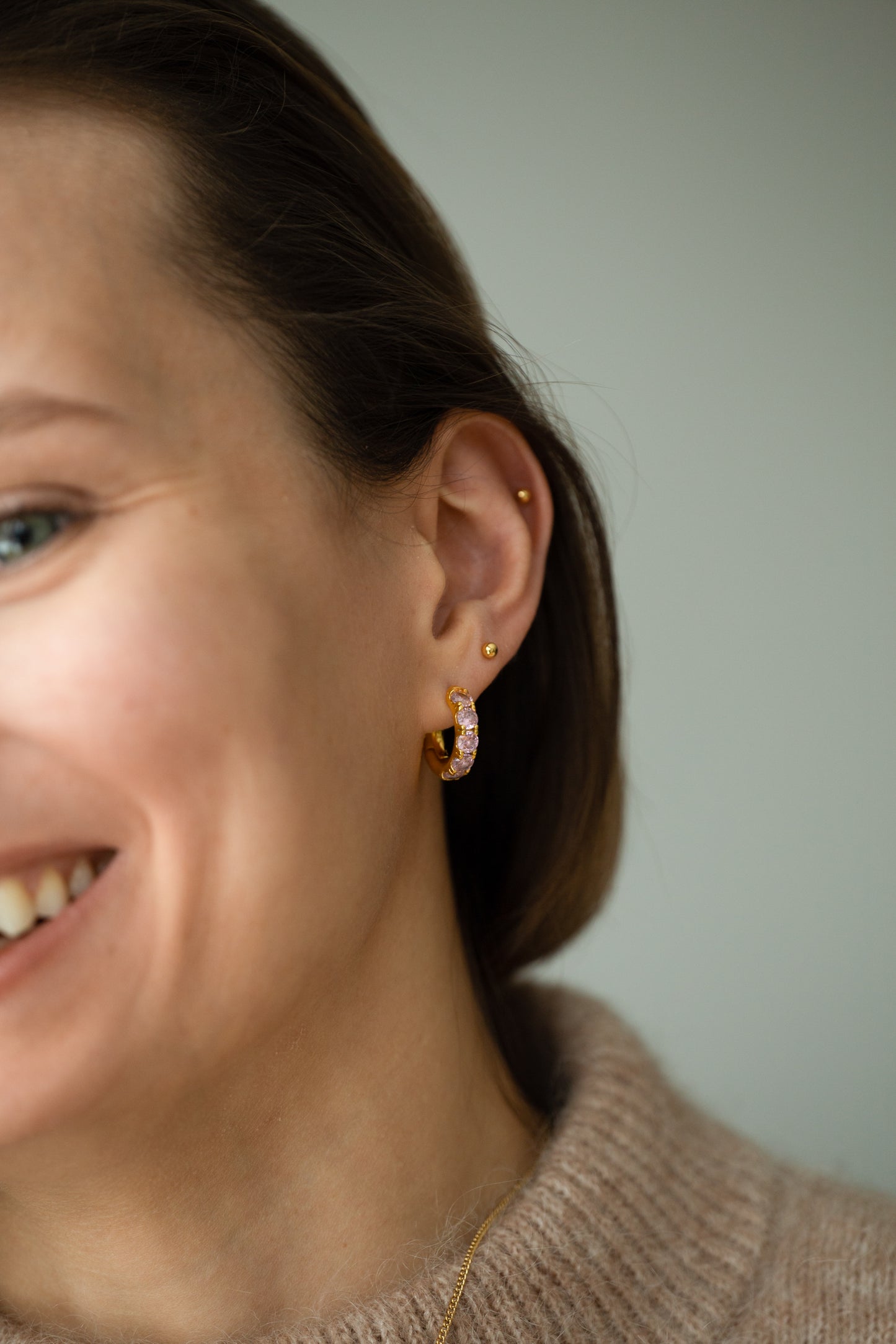 Sophie 18K Gold Studs