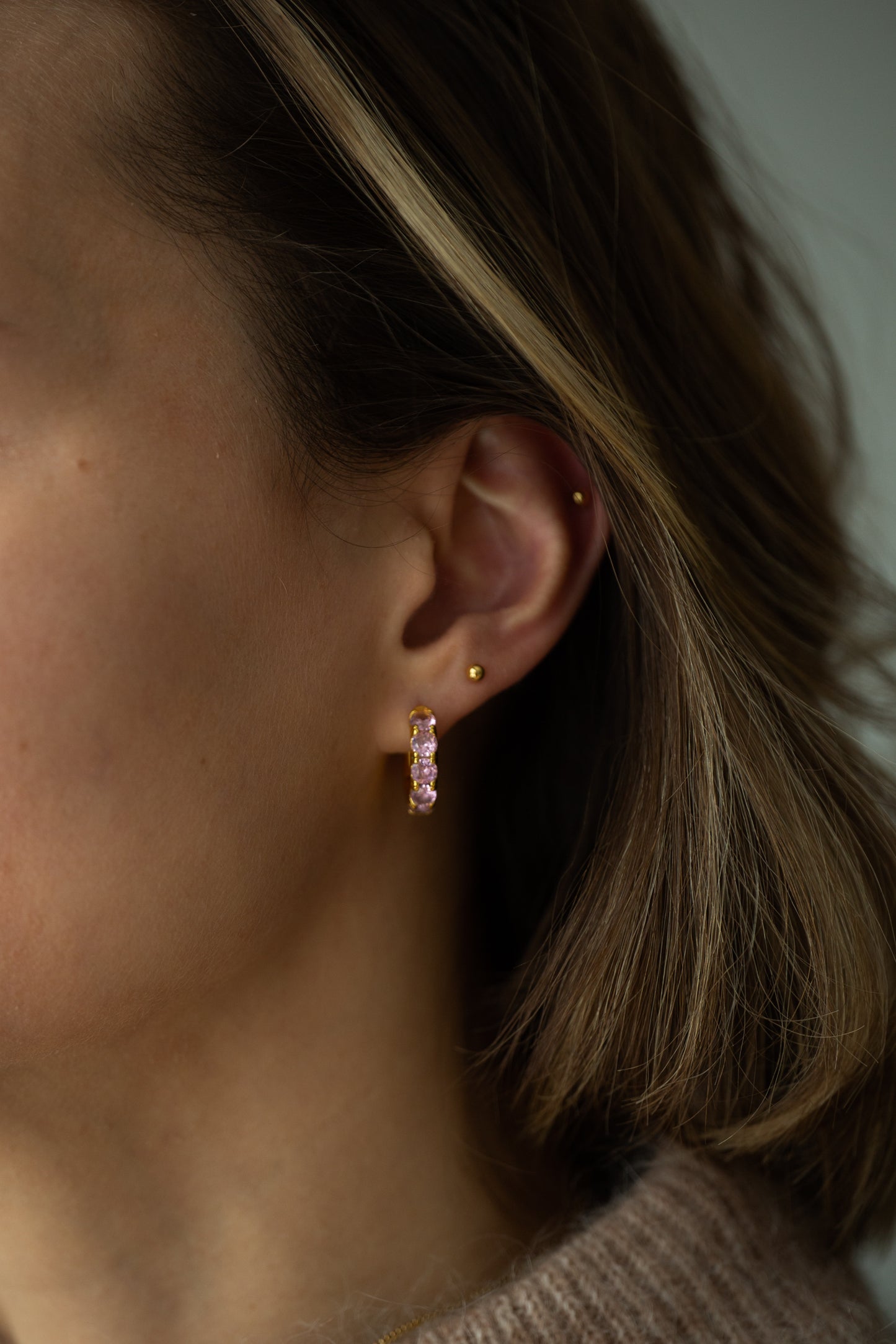 Sophie 18K Gold Studs
