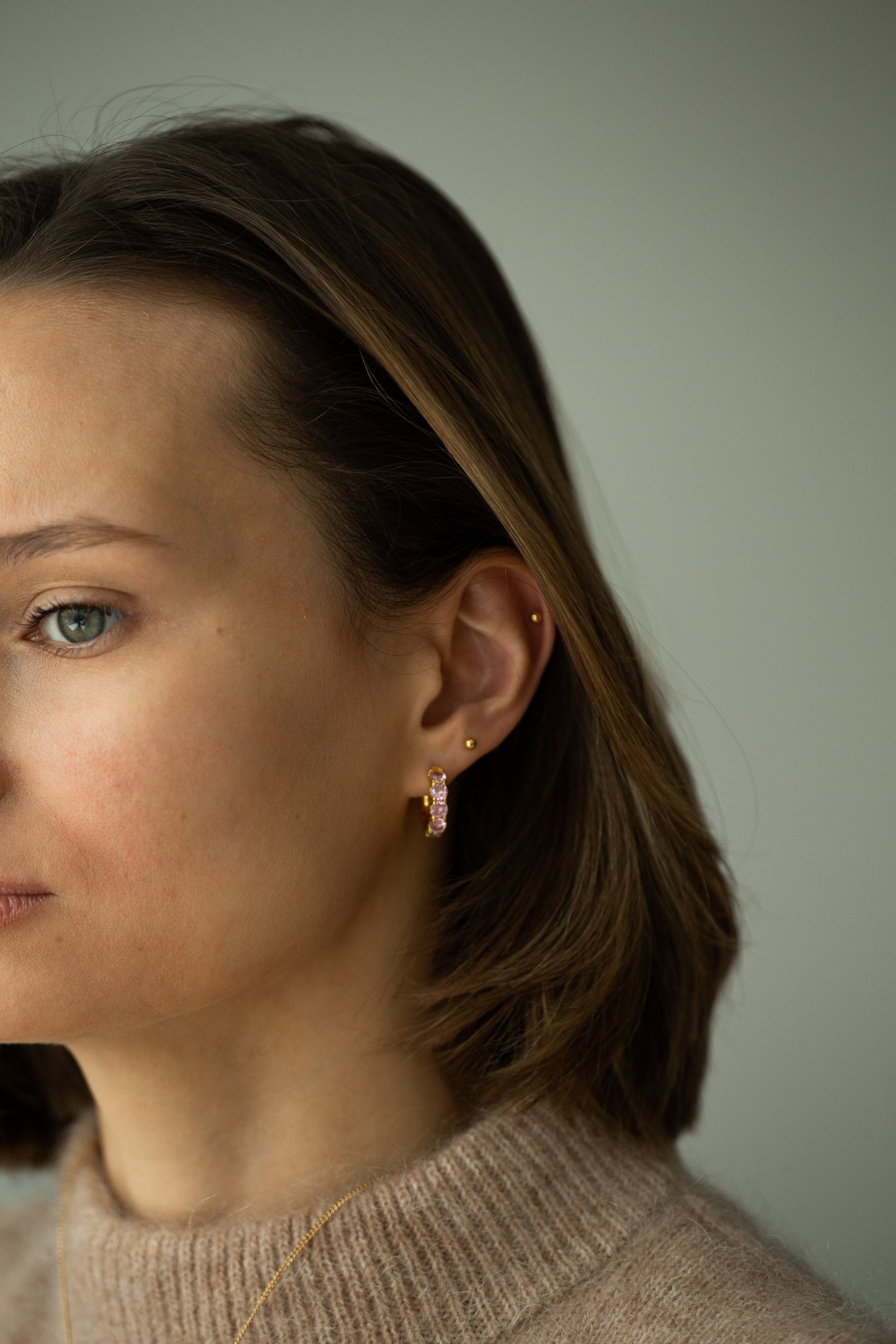 Sophie 18K Gold Studs