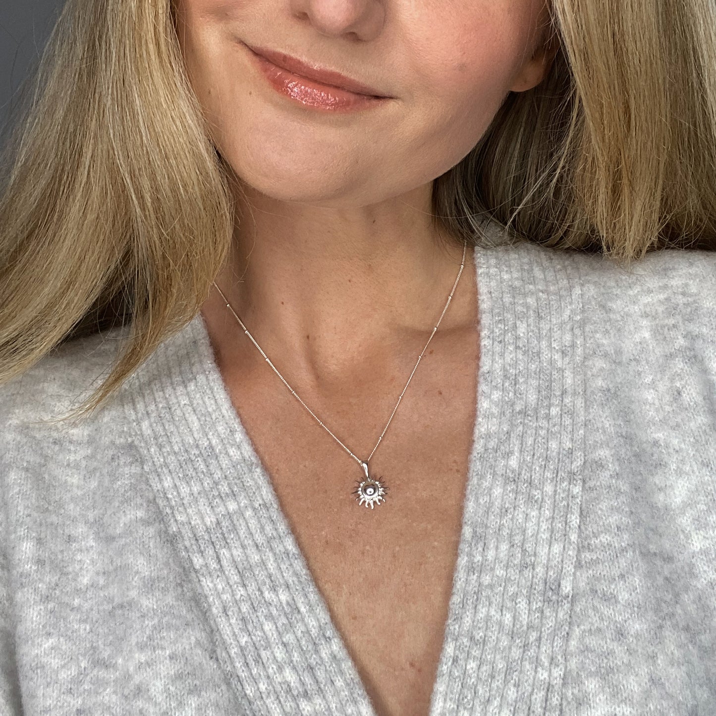 Sunny Silver Necklace
