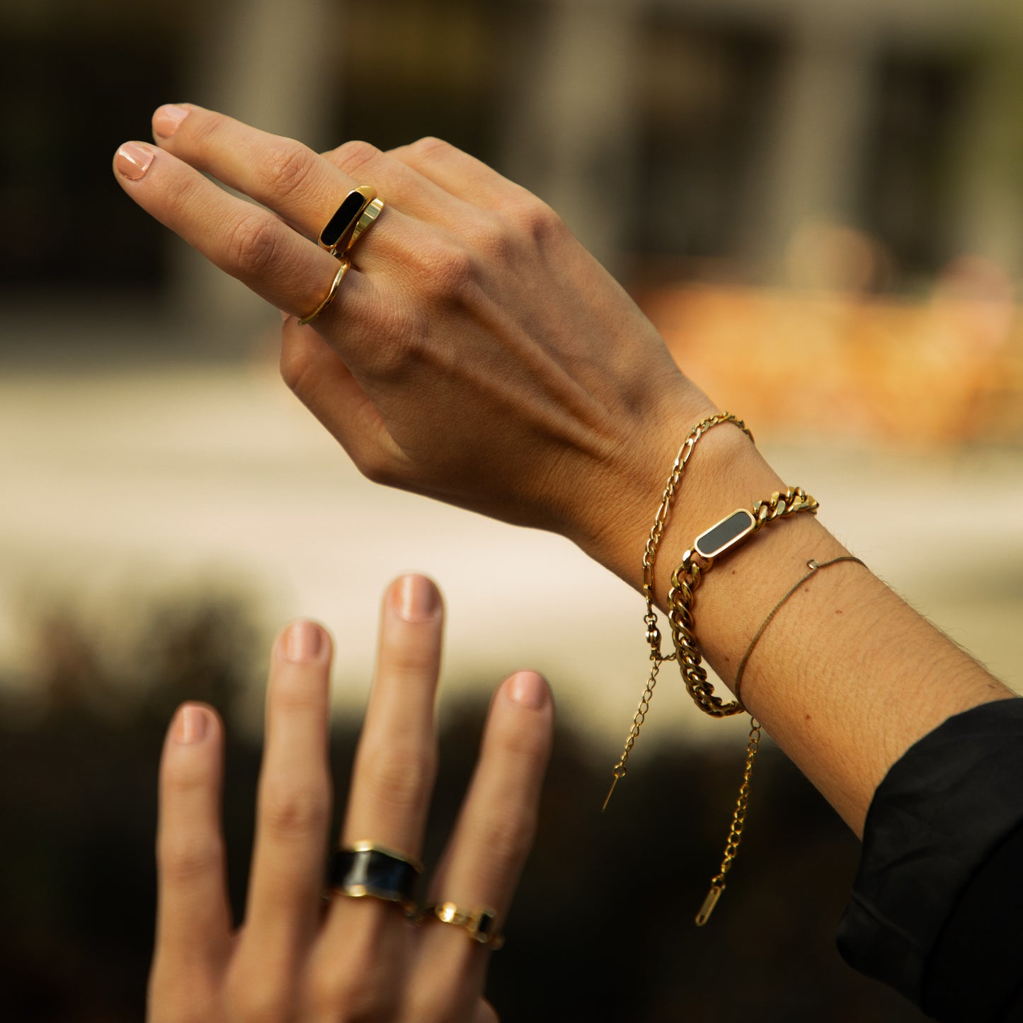 Samuelle 18K Black Bracelet