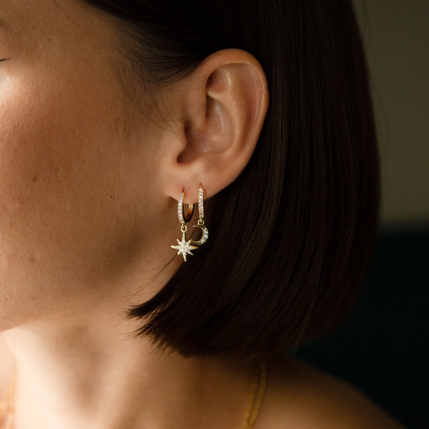 Night Sky 14K Earrings