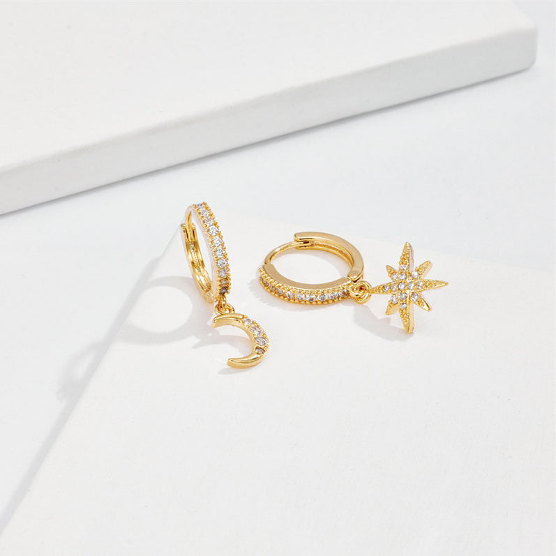 Night Sky 14K Earrings