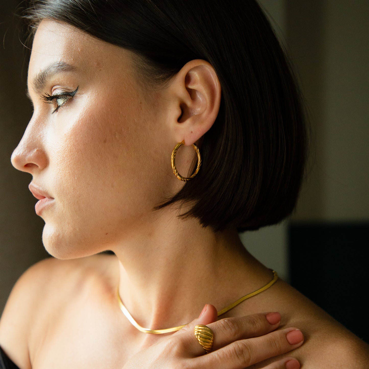 Maeve Vintage Hoops
