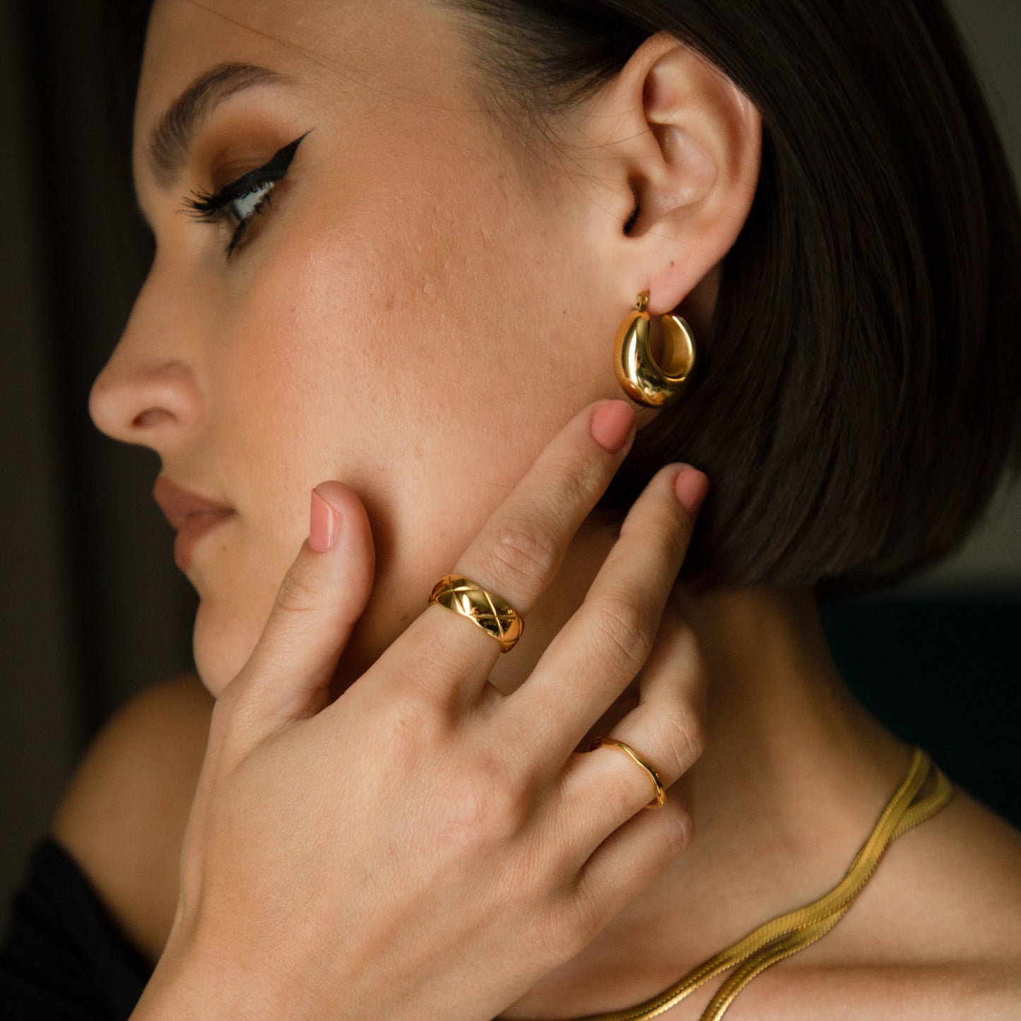 Zoya 10K Earrings