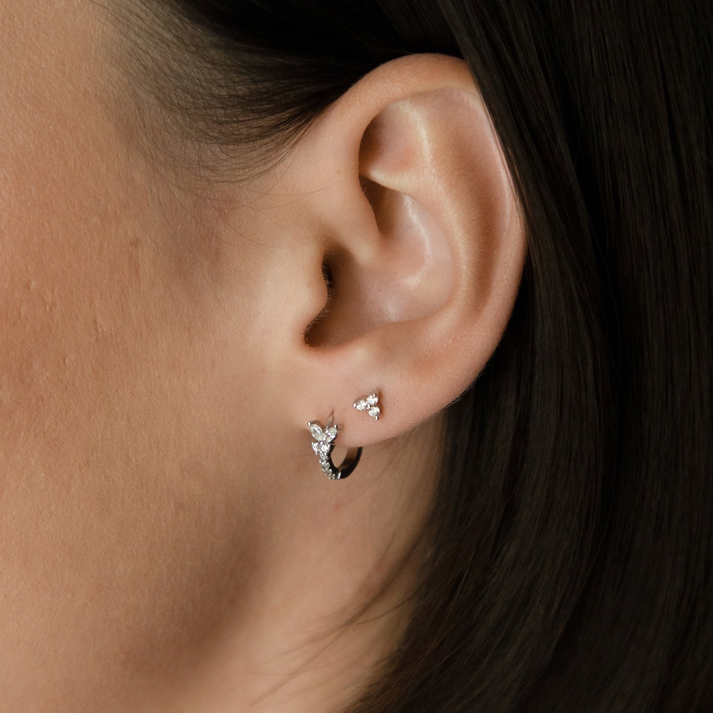 Elly Silver Studs