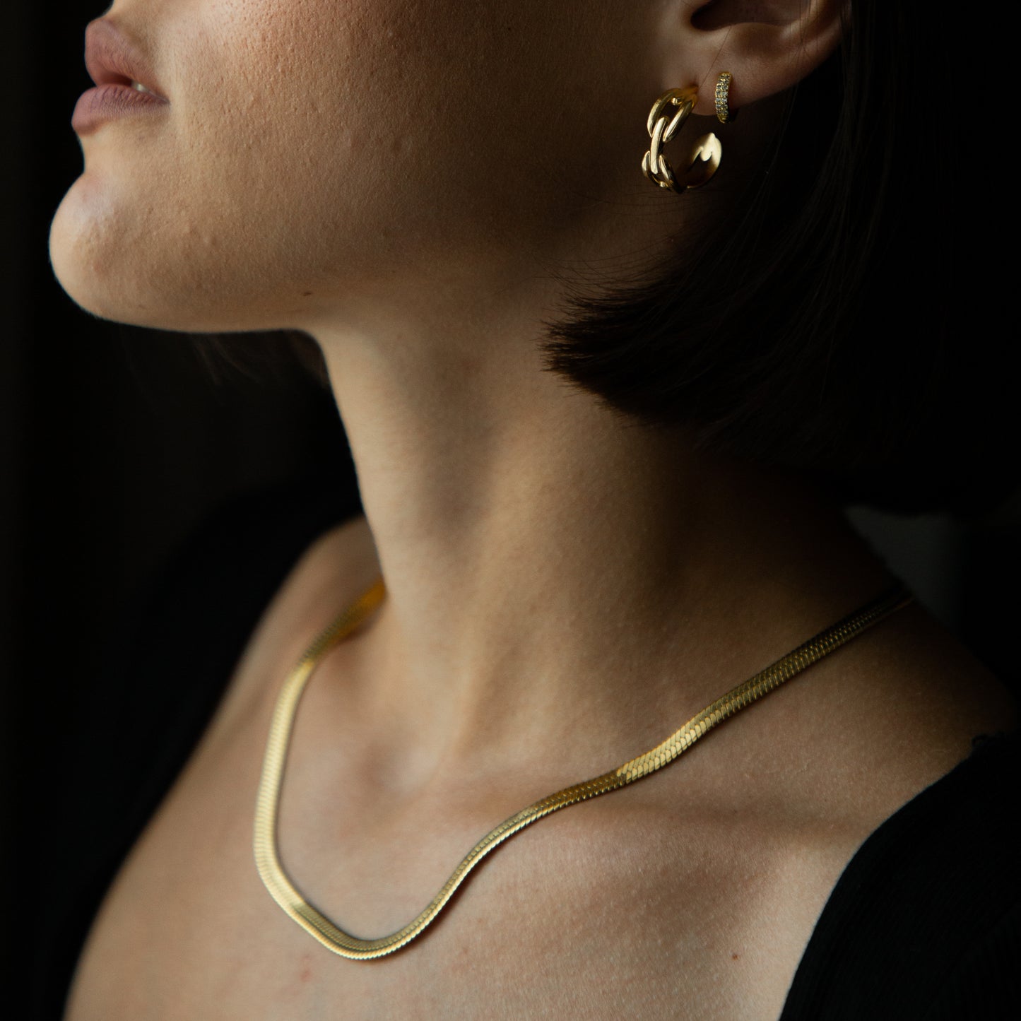 Ruby 14K Chain 45 cm