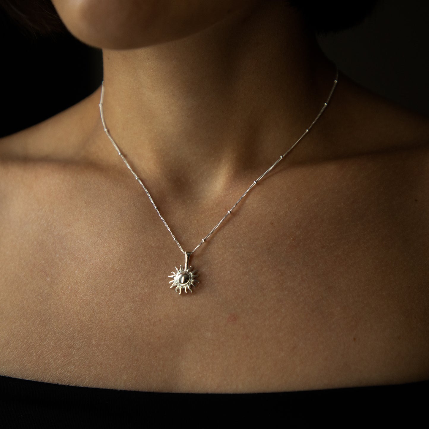 Sunny Silver Necklace