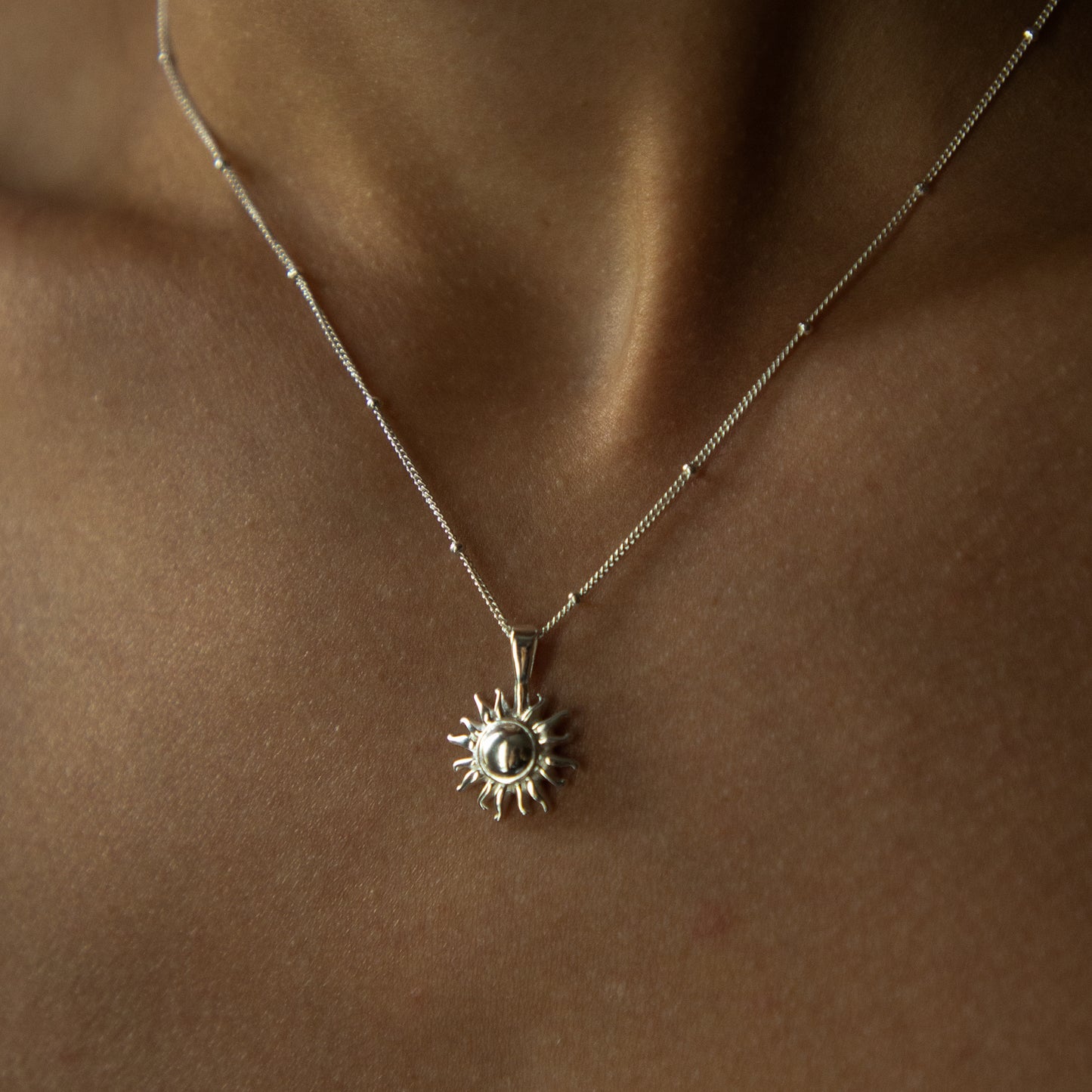 Sunny Silver Necklace