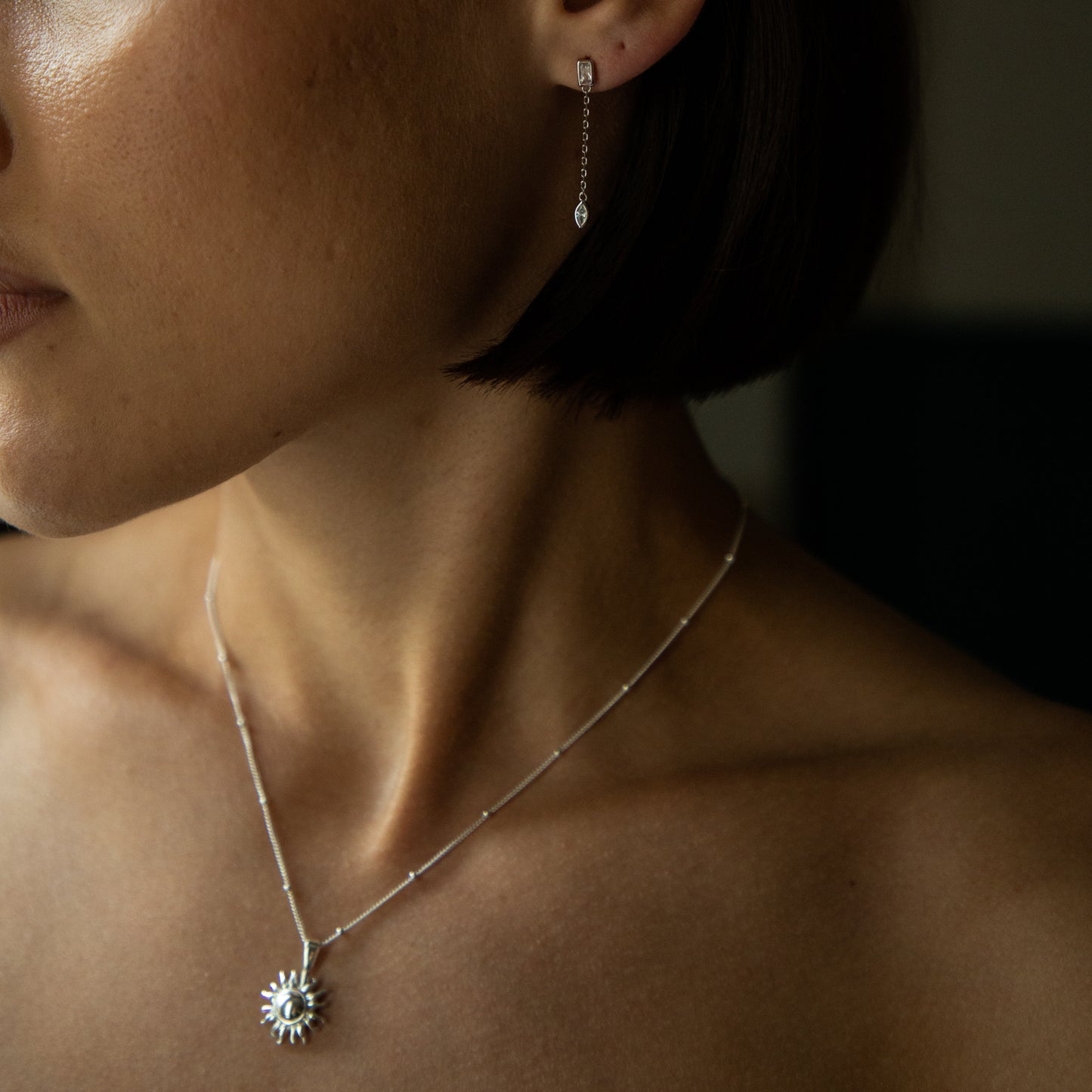 Sunny Silver Necklace