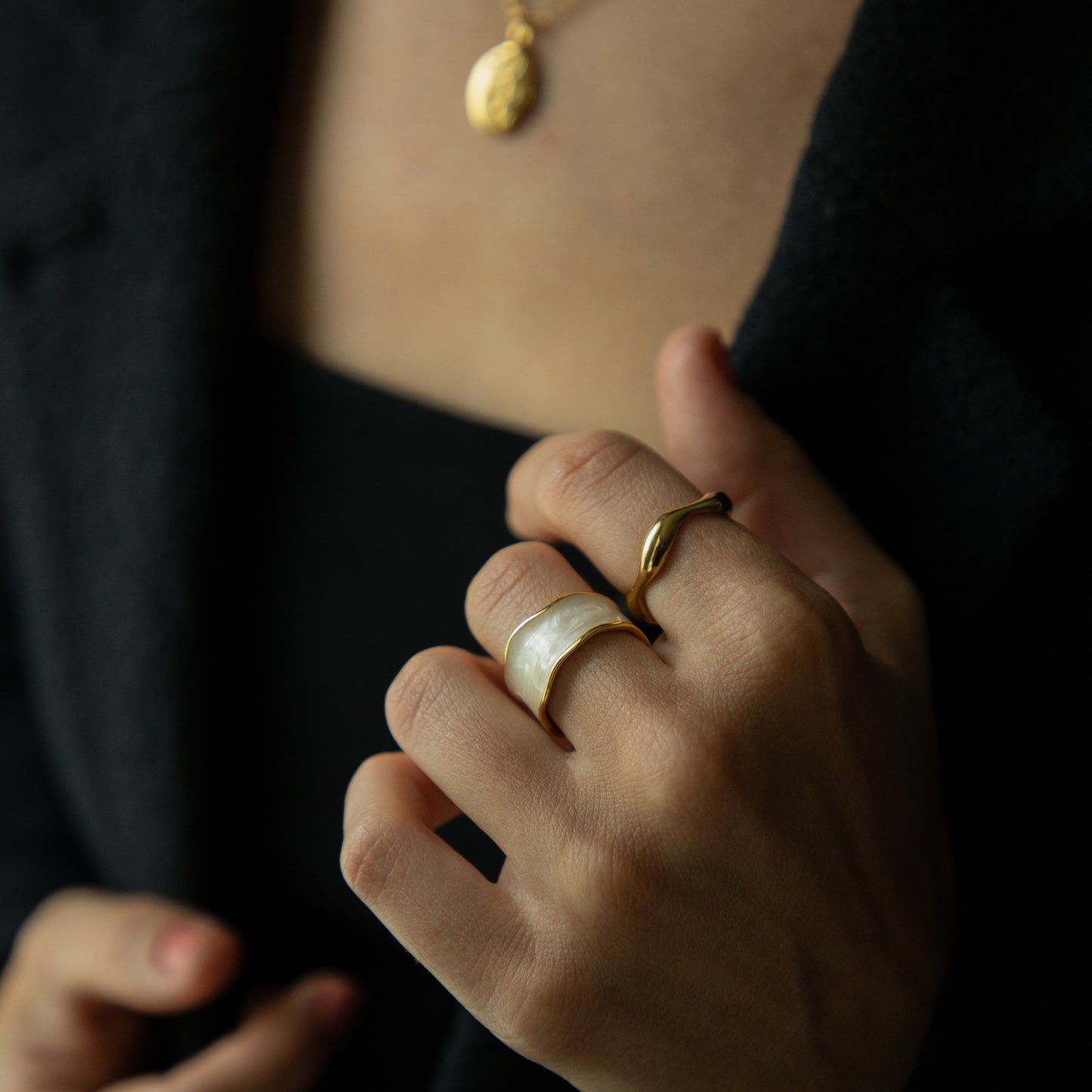 Irvin Ivory Ring