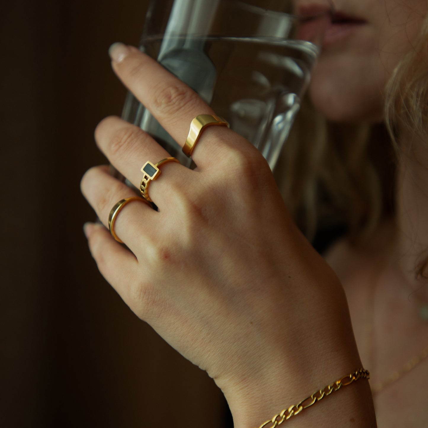 Kira 18K Ring