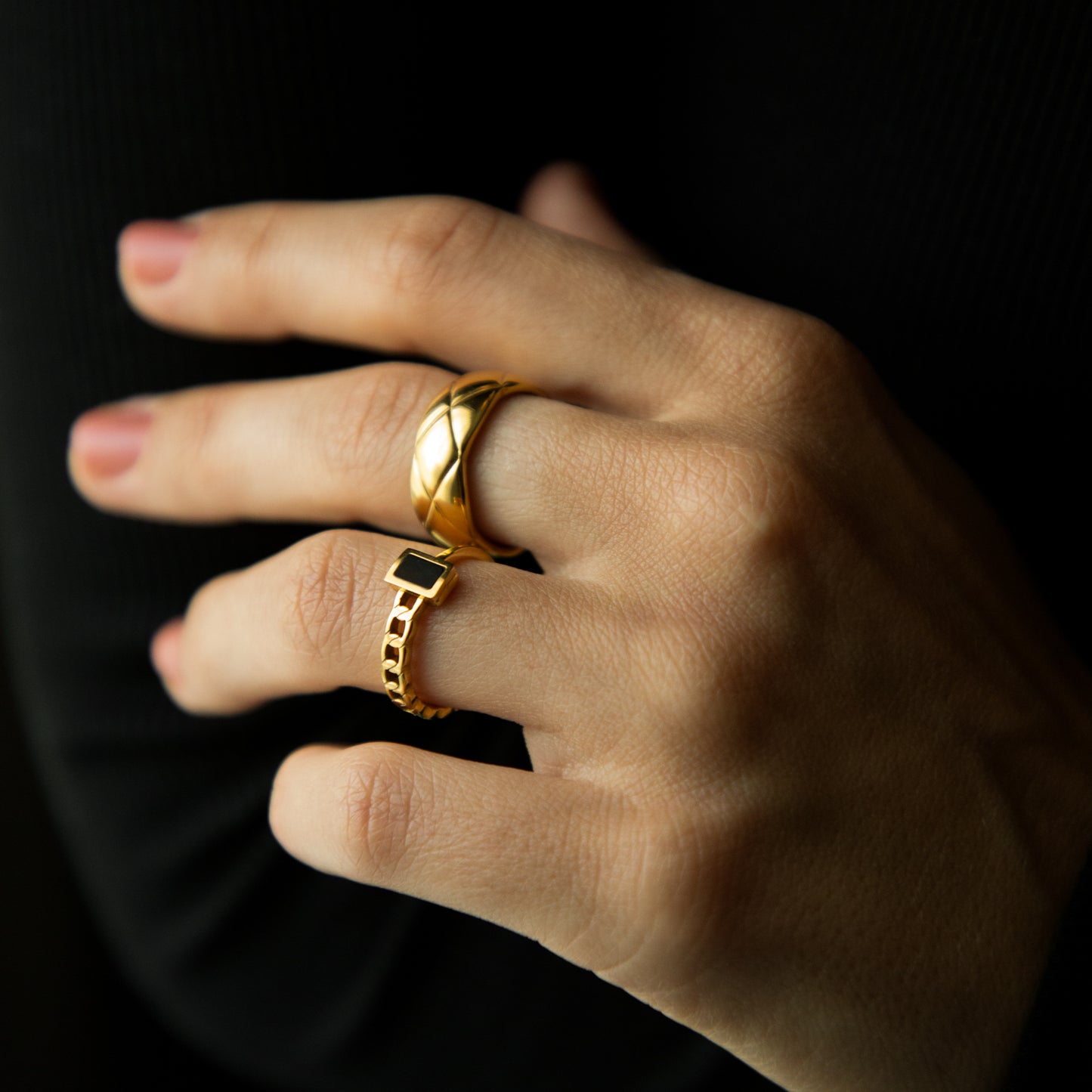 Kira 18K Ring