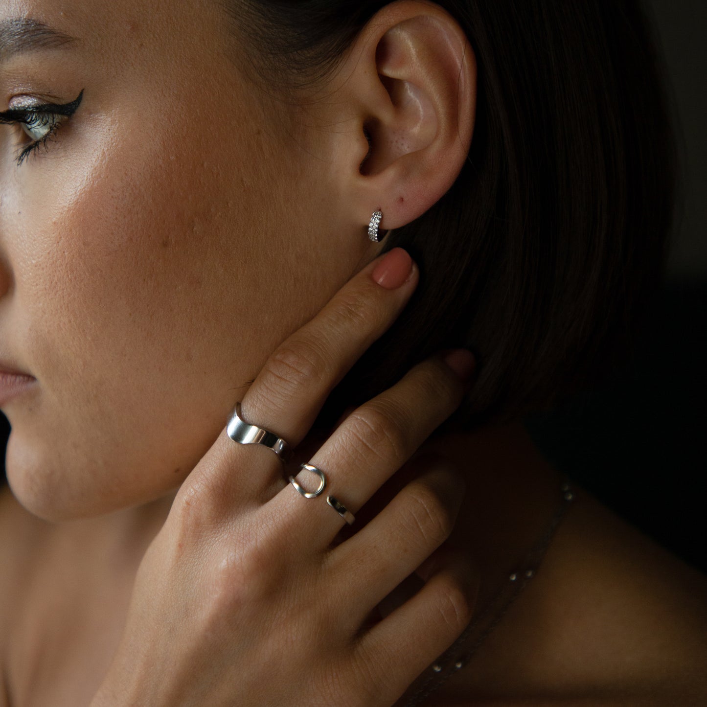 Geo Silver Ring