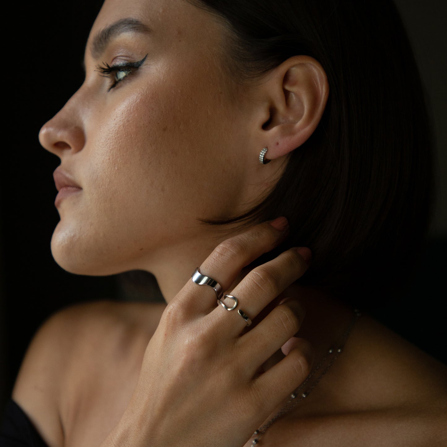 Geo Silver Ring