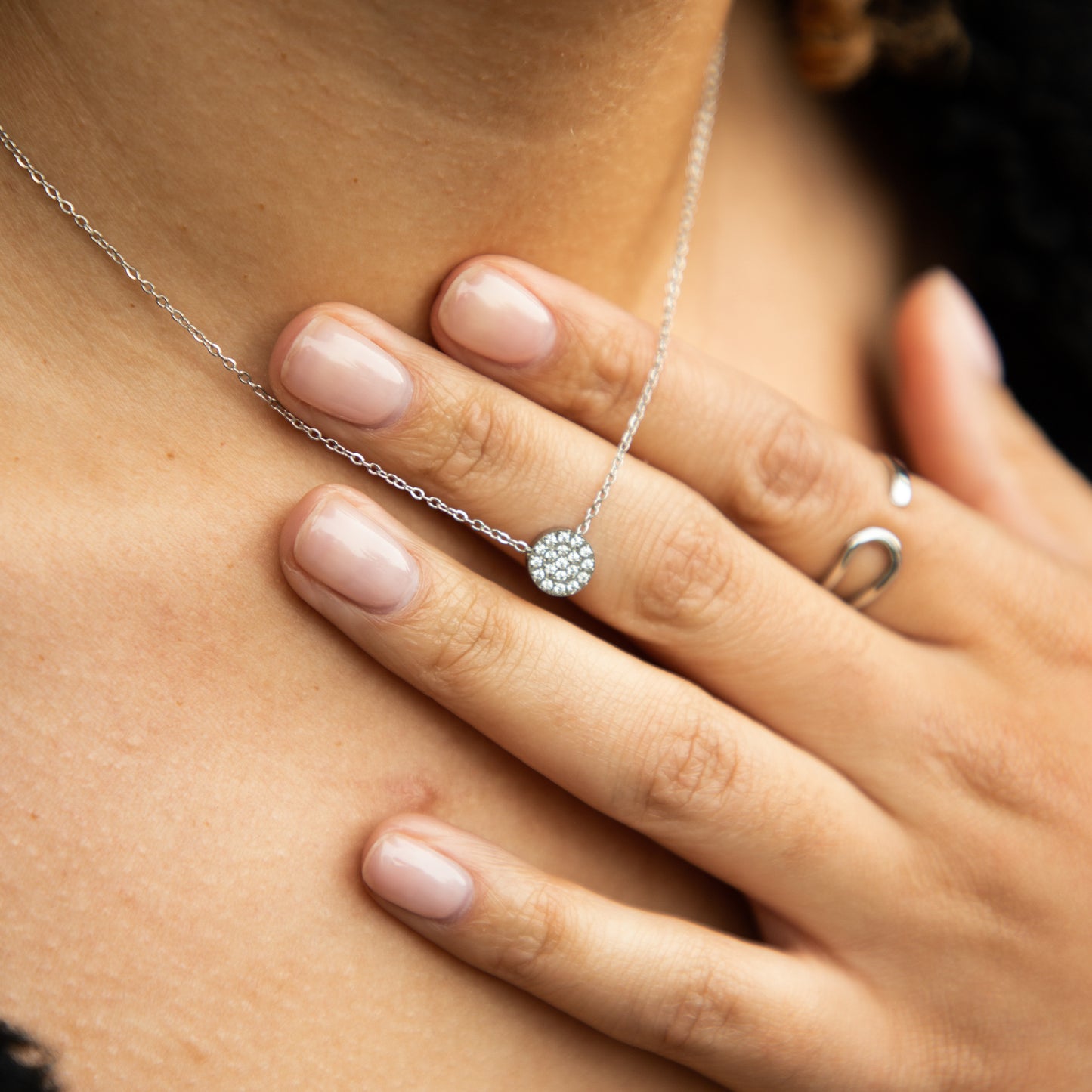Anna Silver Necklace
