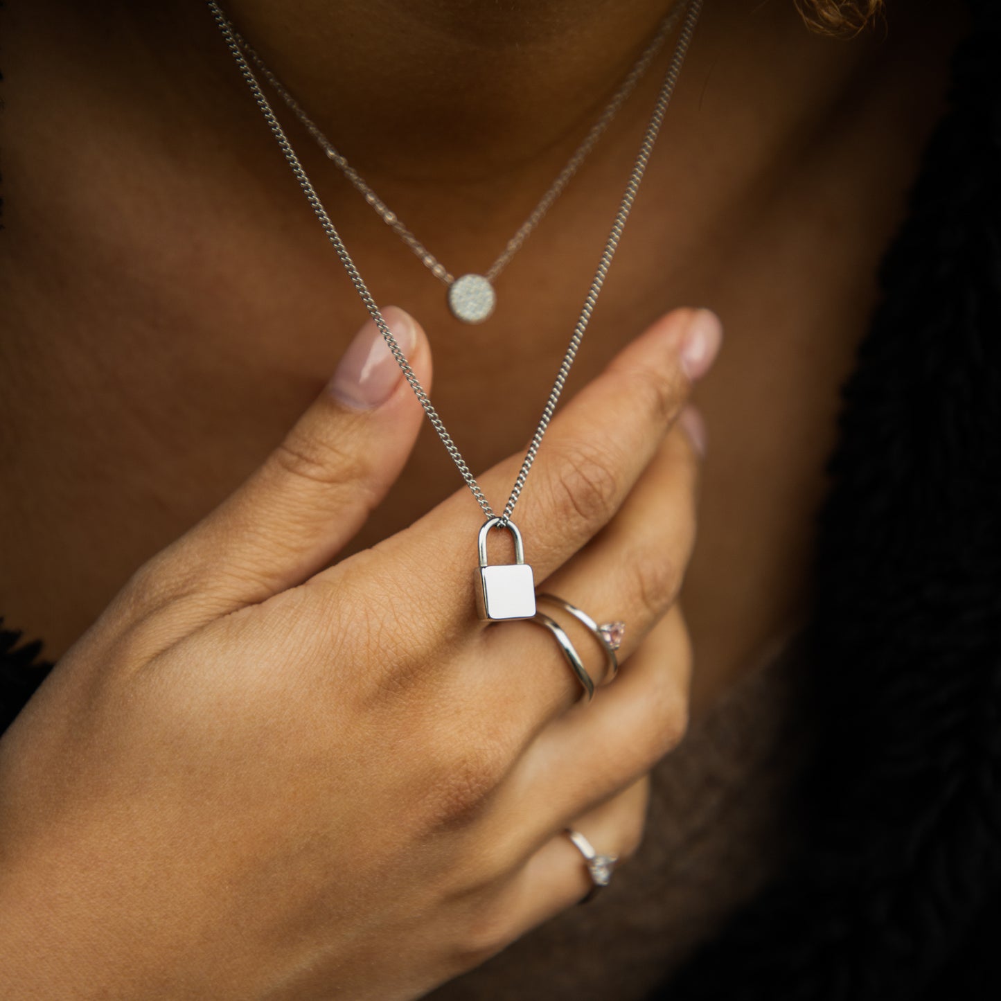 Clara Silver Necklace
