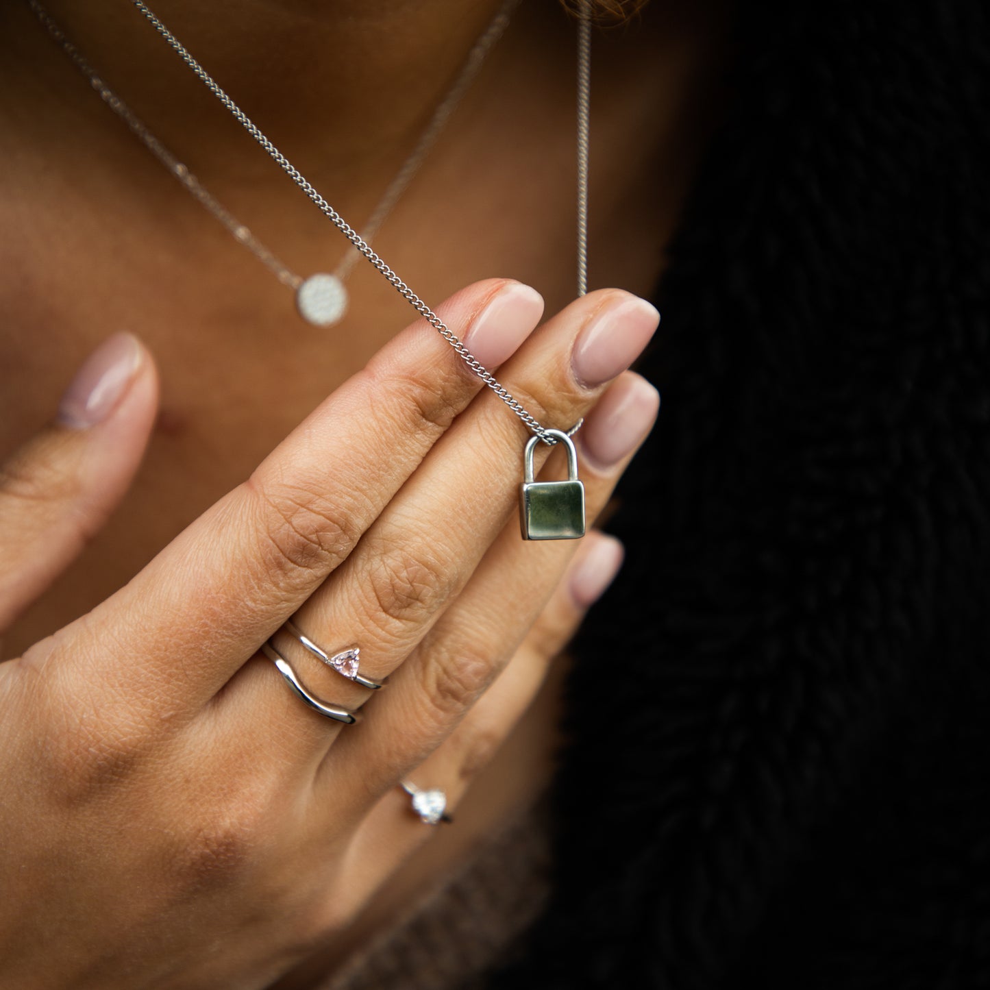 Clara Silver Necklace
