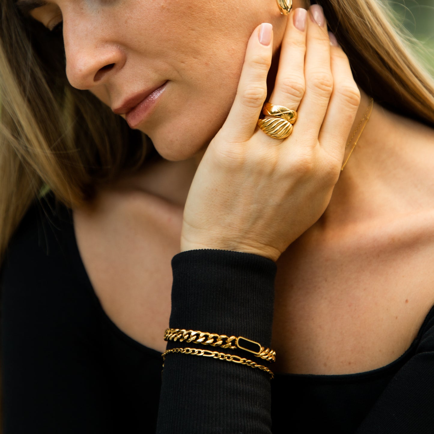 Samuelle 18K Black Bracelet