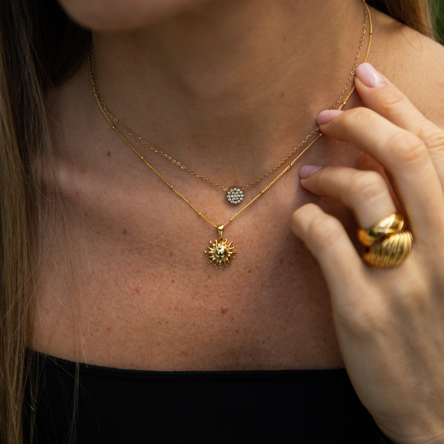 Sunny 18K Necklace