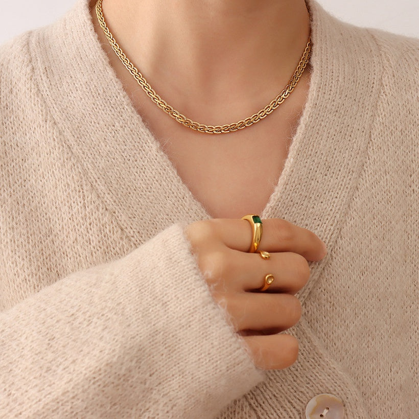 Cruz 18K Necklace