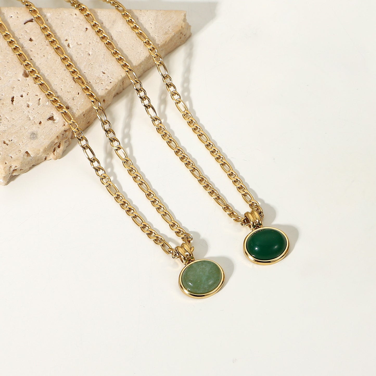 Agnes Aventurine Pendant Necklace