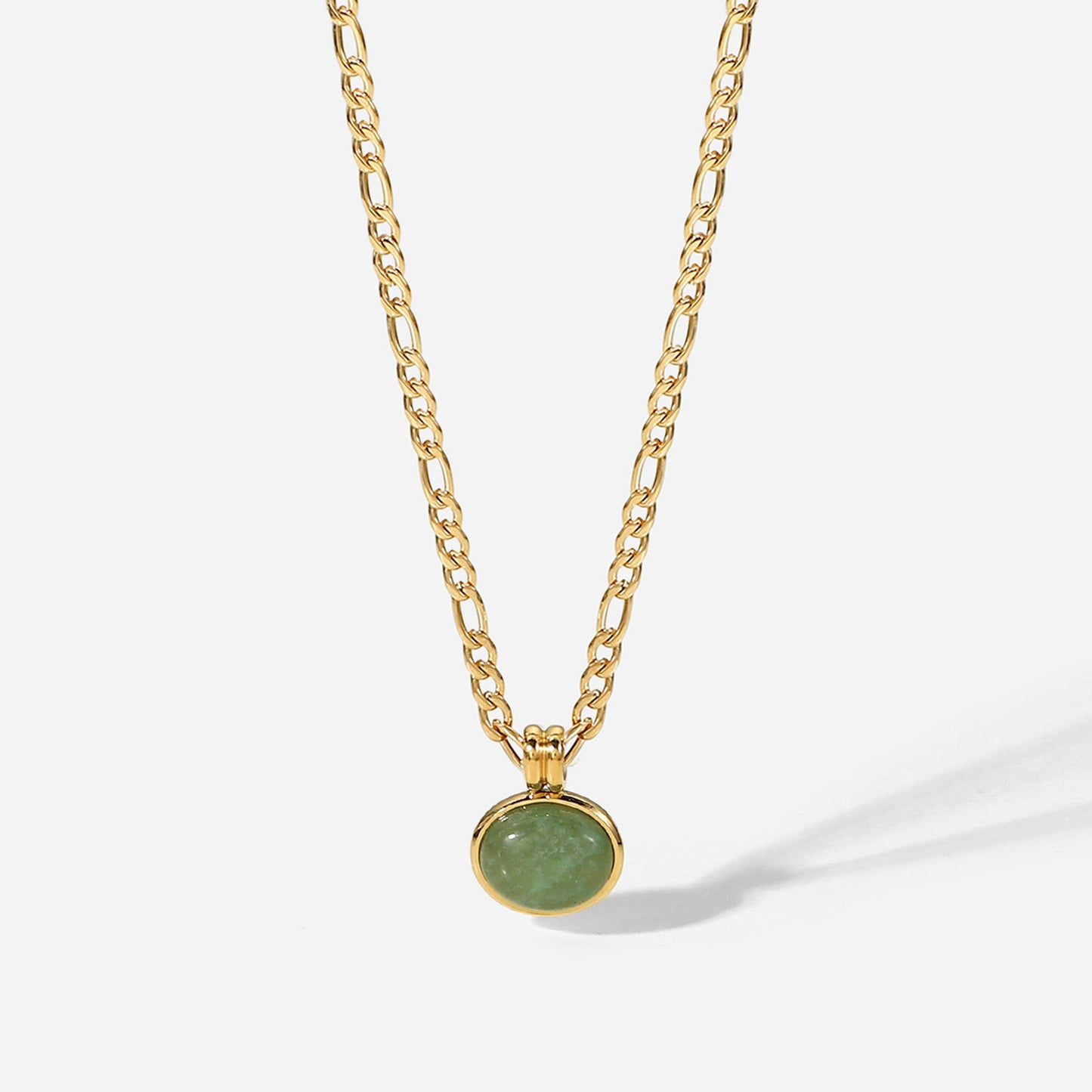 Agnes Aventurine Pendant Necklace