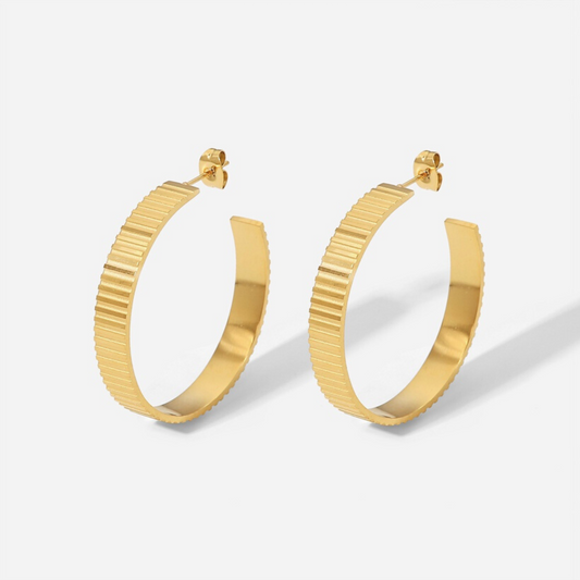 Blake 18K Hoops