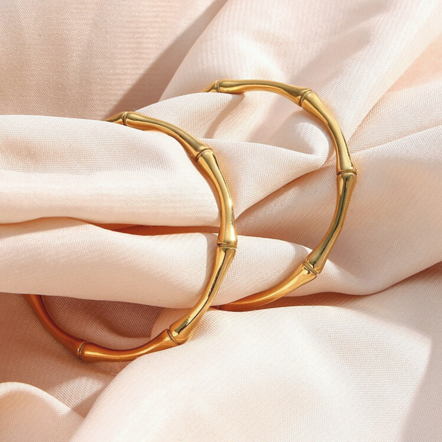 Bamby 14K Gold Hoops