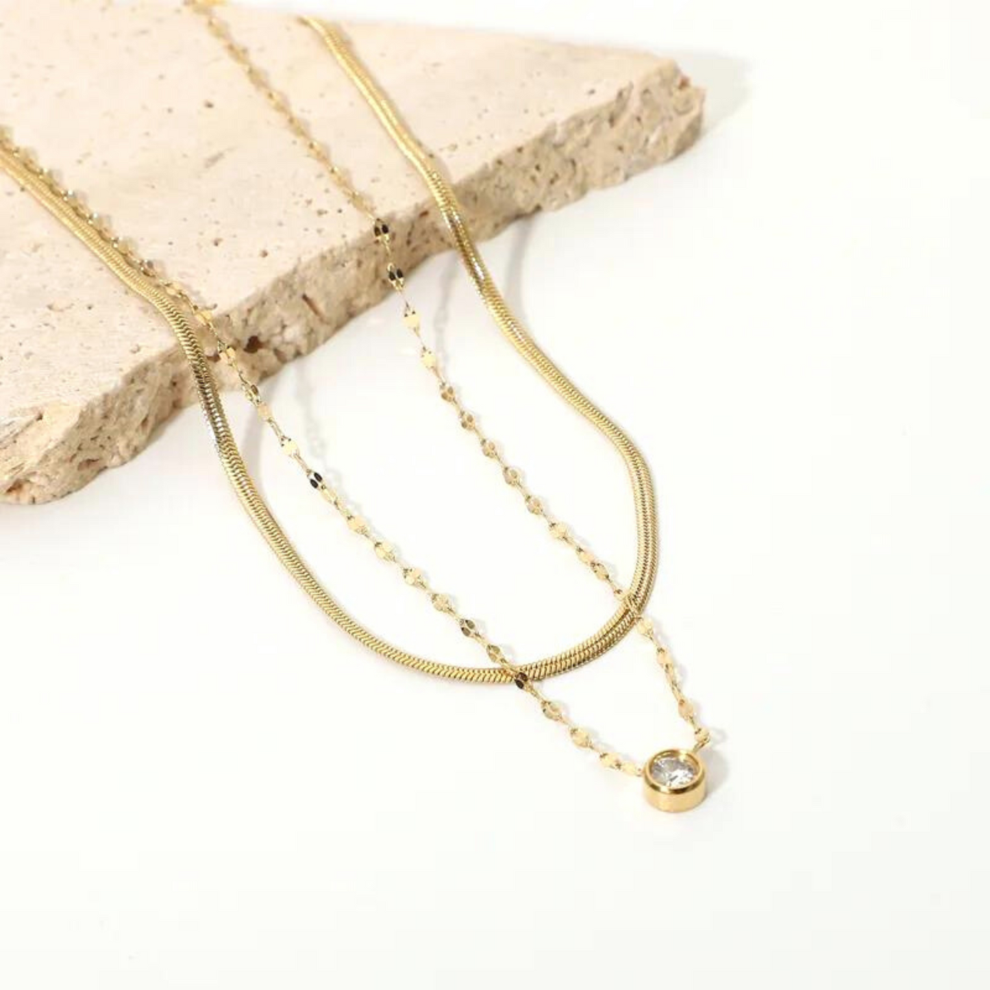 Libra 18K Layered Necklace