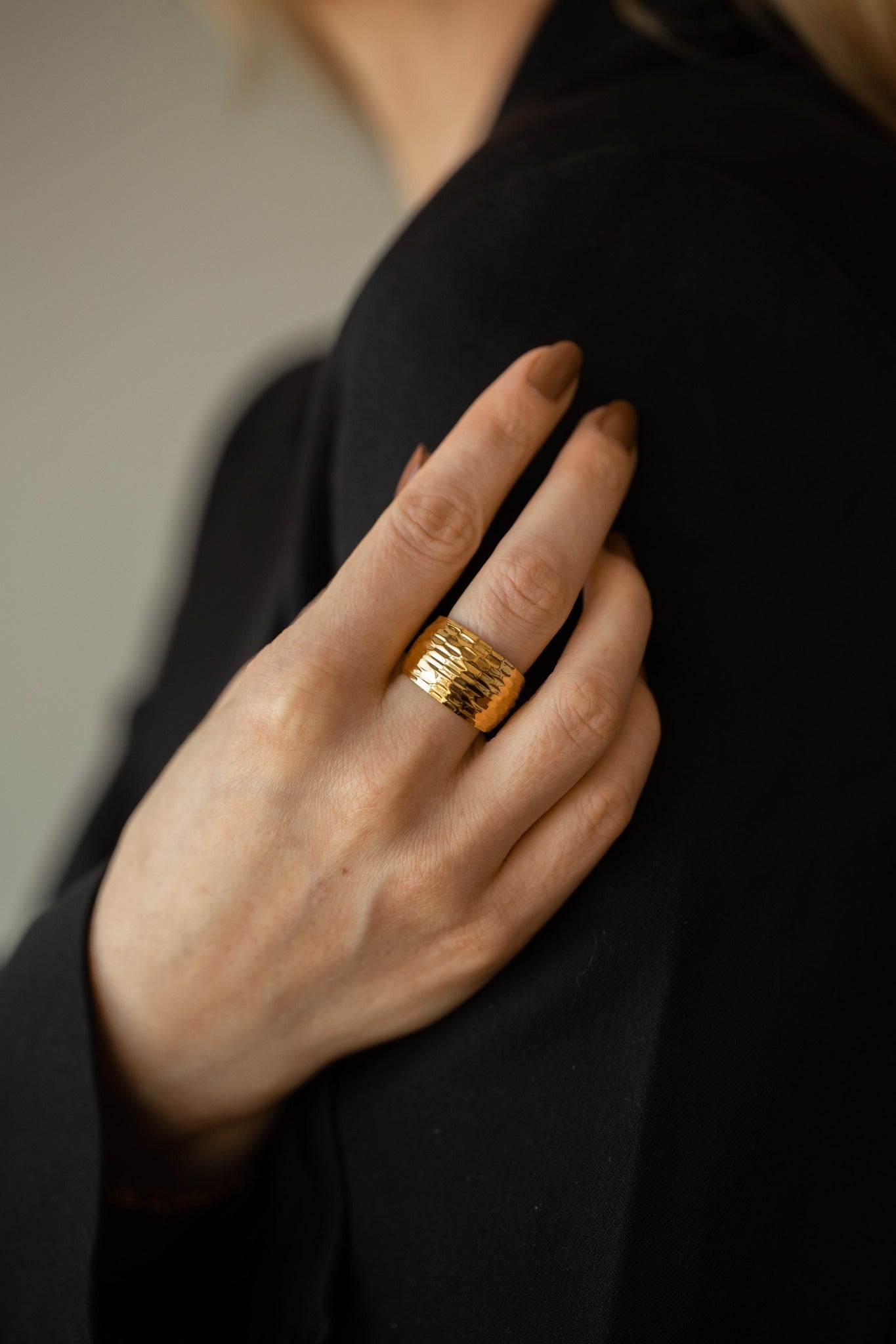 Solo Gold Handmade Ring