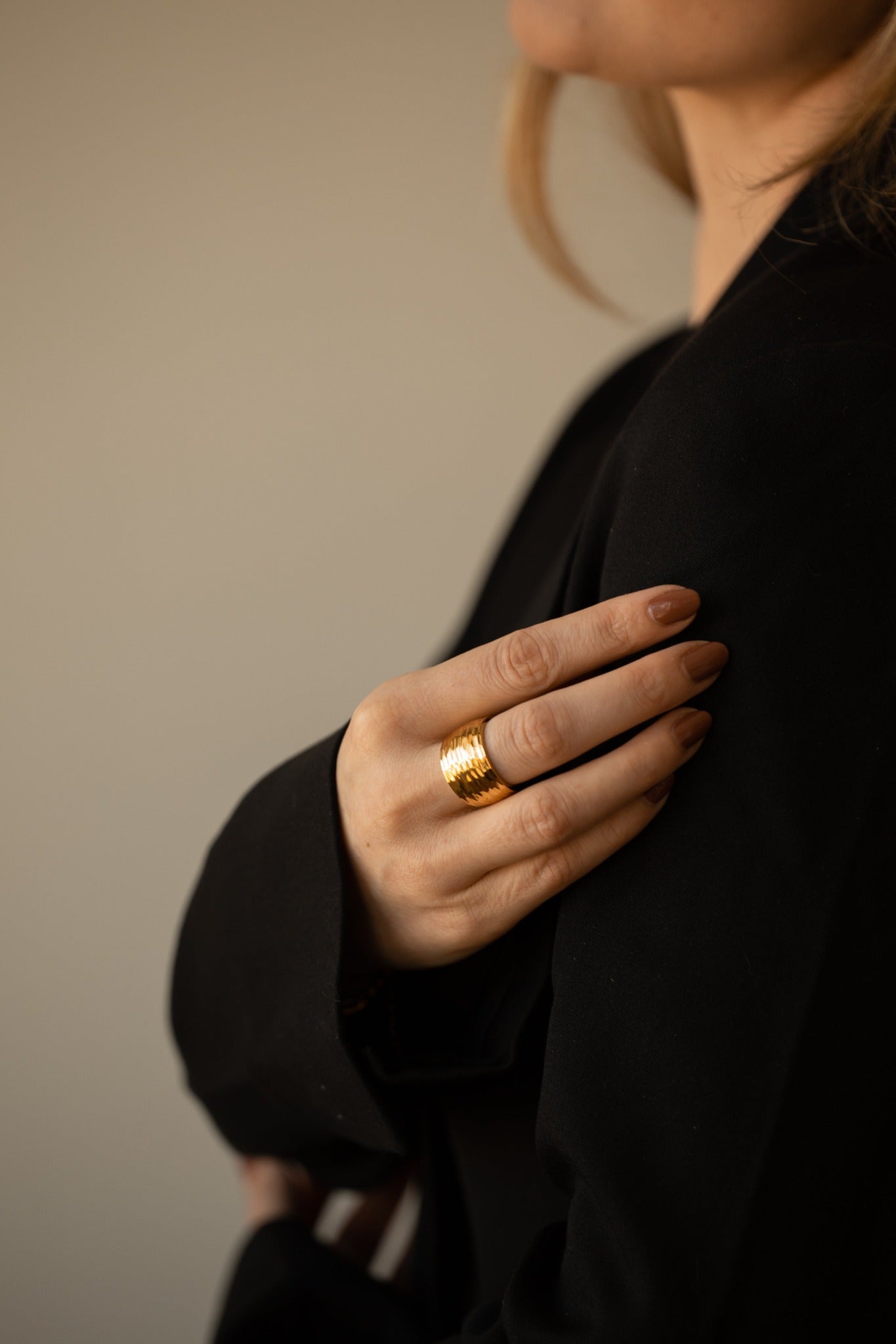 Solo Gold Handmade Ring