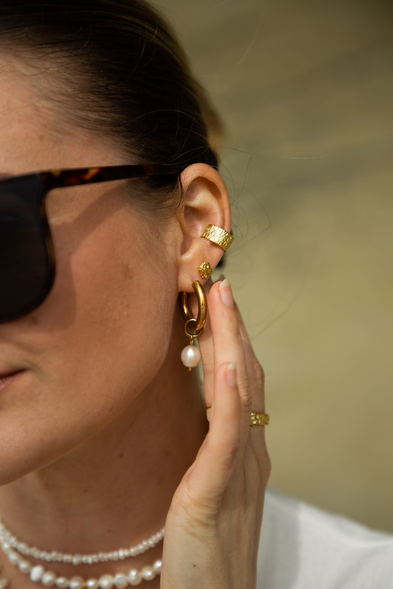 Lecce Gold Handmade Ear Cuff